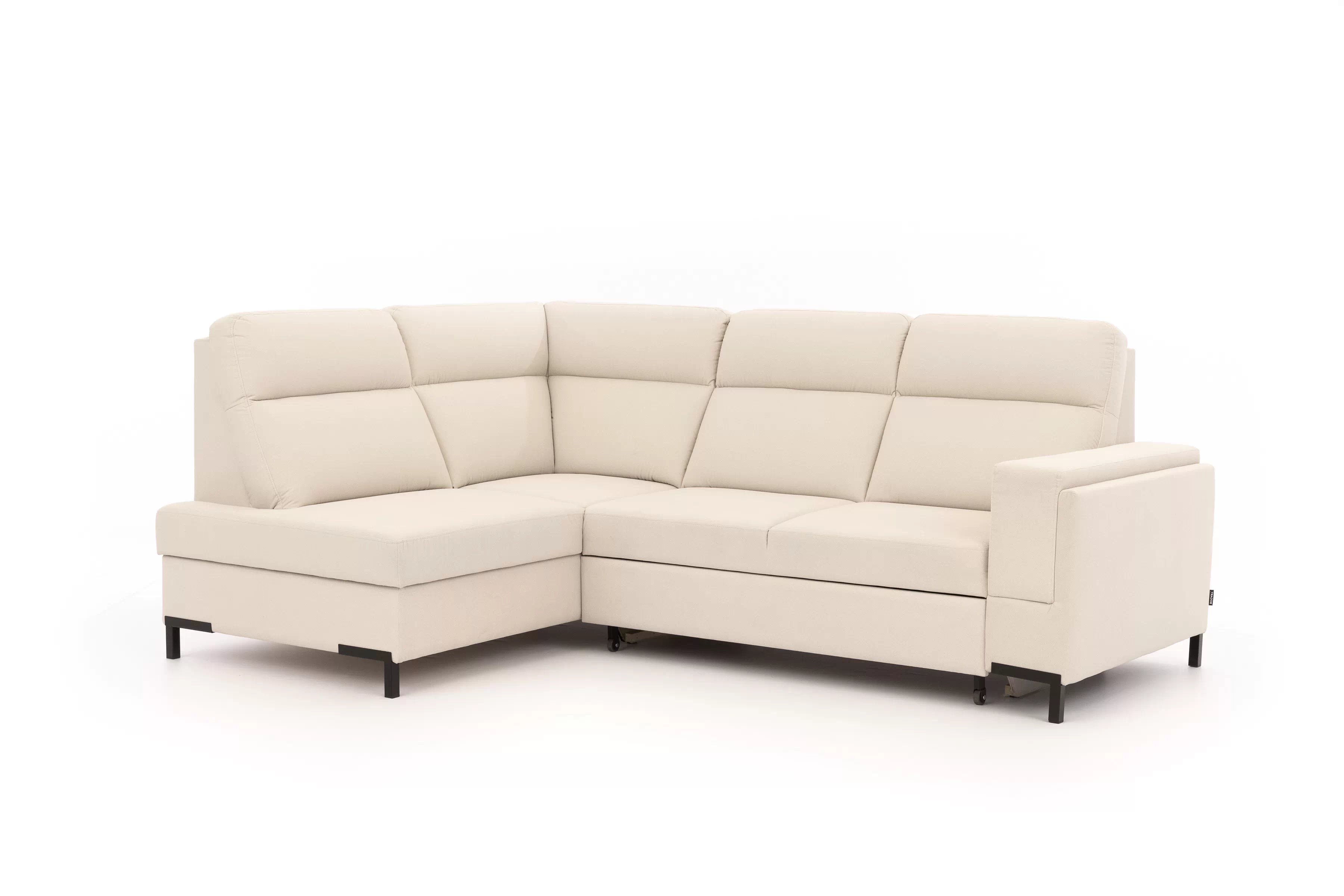 Rohová pohovka Loario L levá se širokými proříznutými boky Rohová sedací souprava Loario L levá z szerokim, wcietym bokiem