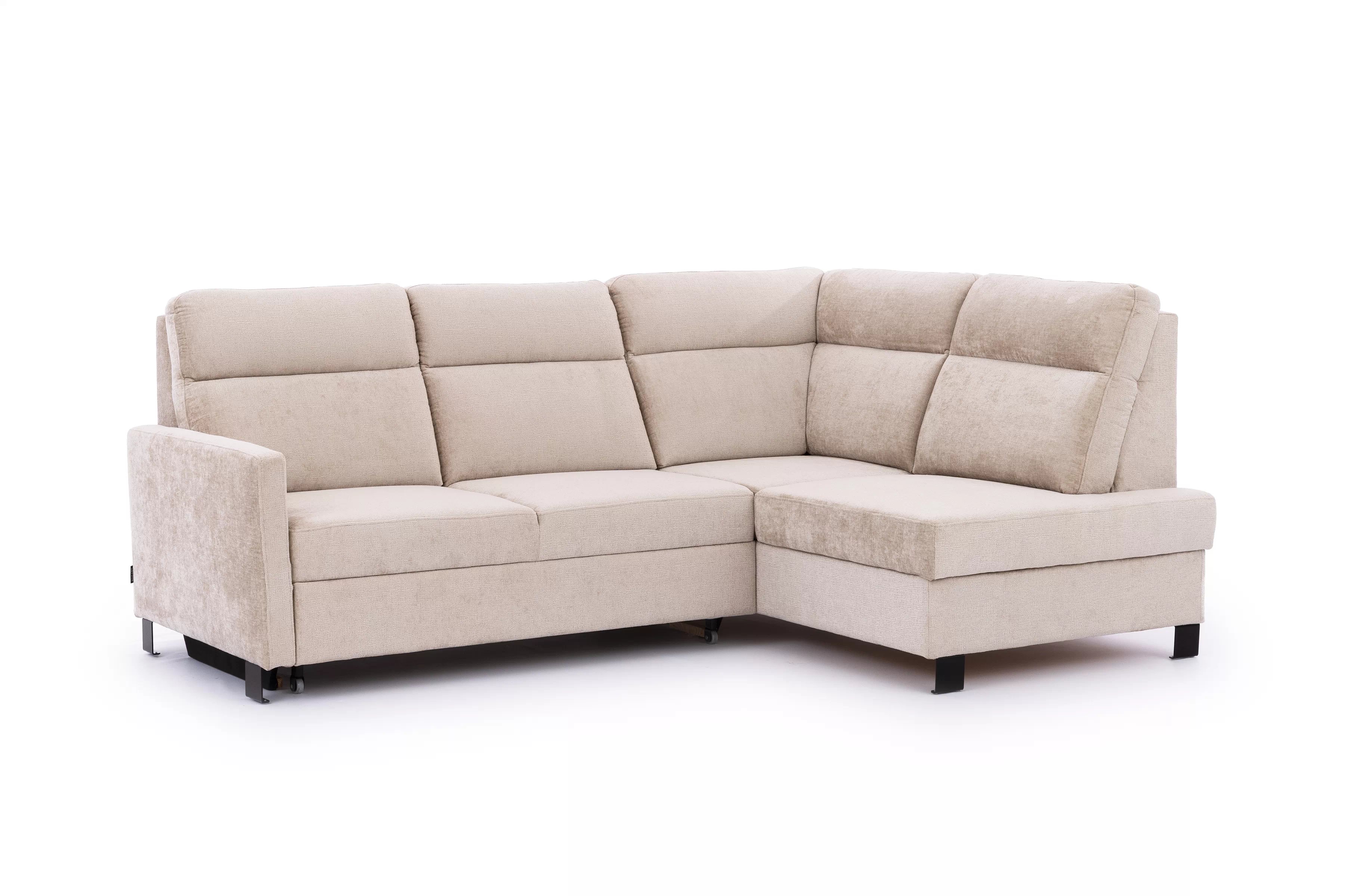 Rohová sedacia súprava Loario L pravá s úzkym bokom - béžový šenil Perfect Harmony 07 Rohová sedacia súprava Loario L pravá strana z waskim bokiem - béžový šenil Perfect Harmony 07