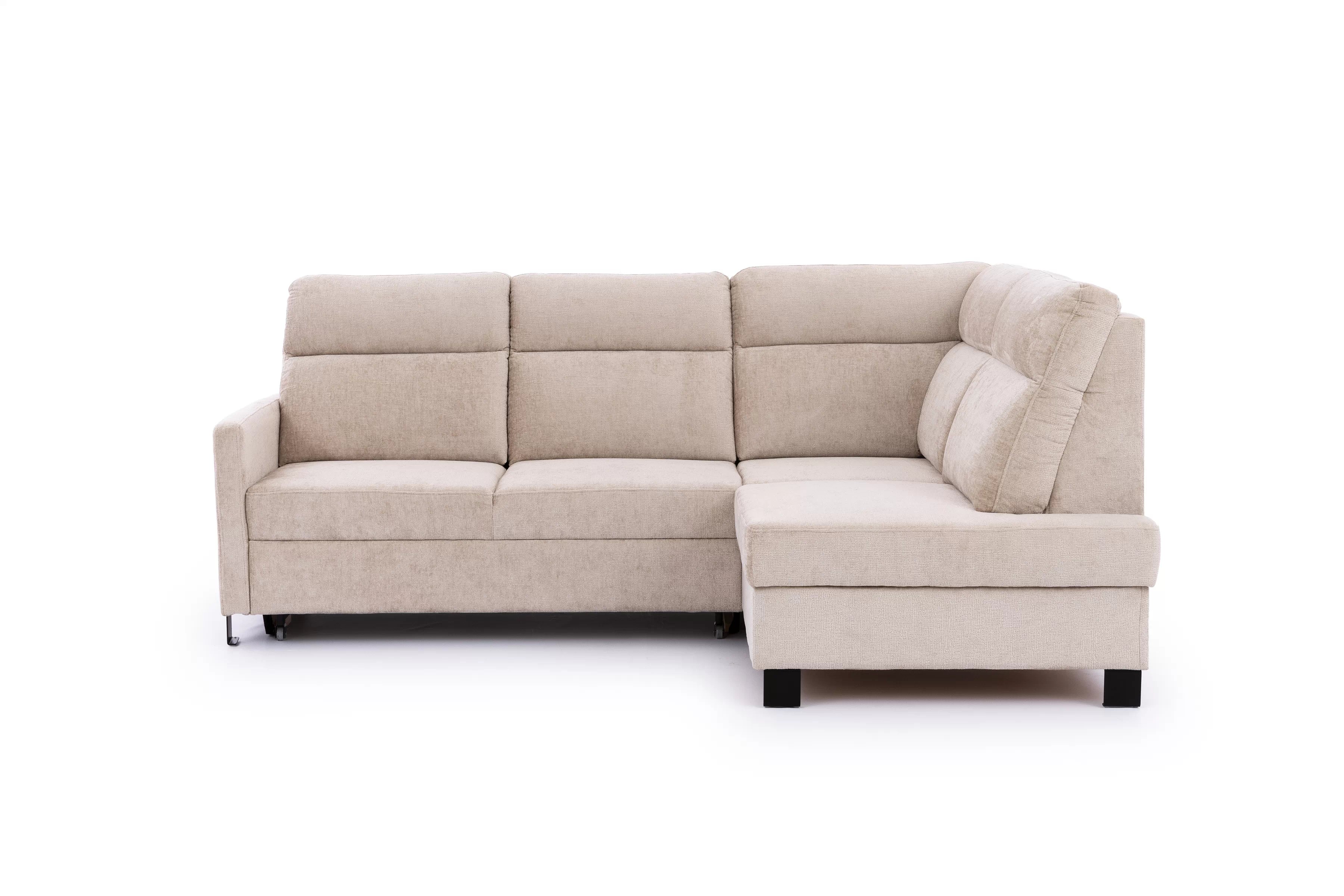 Rohová sedacia súprava Loario L pravá s úzkym bokom - béžový šenil Perfect Harmony 07 Rohová sedacia súprava Loario L pravá strana z waskim bokiem - béžový šenil Perfect Harmony 07