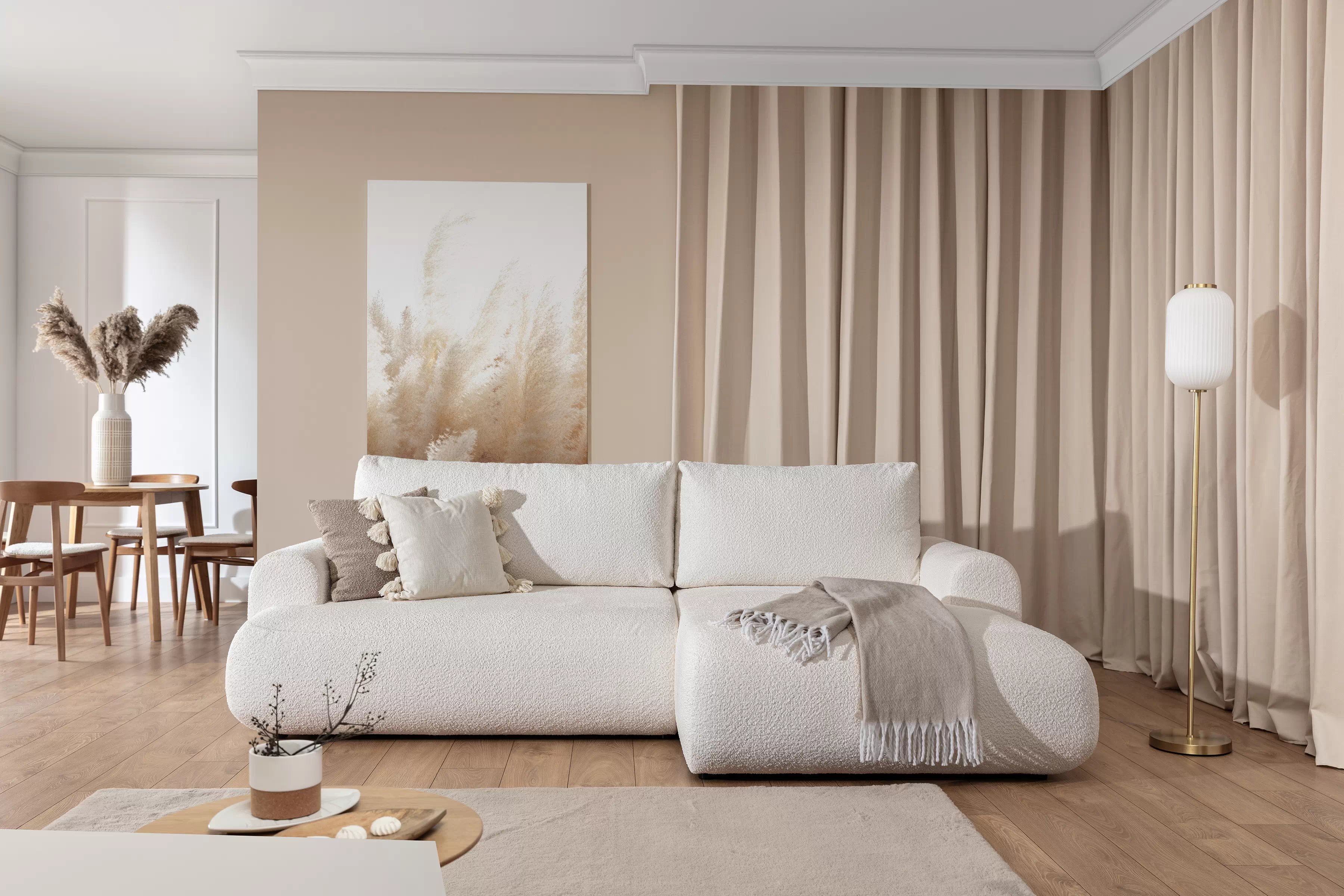 Rozkládací rohová sedací souprava Lotulis Mini Rohová sedací souprava Lotulis Mini rozkládací 