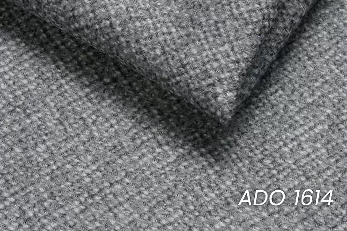 Rozkladacia rohová sedacia súprava Lotulis U - sivá pletenina Ado 1614 Rohová sedacia súprava Lotulis U s funkciou spánku - šedá plecionka Ado 1614 