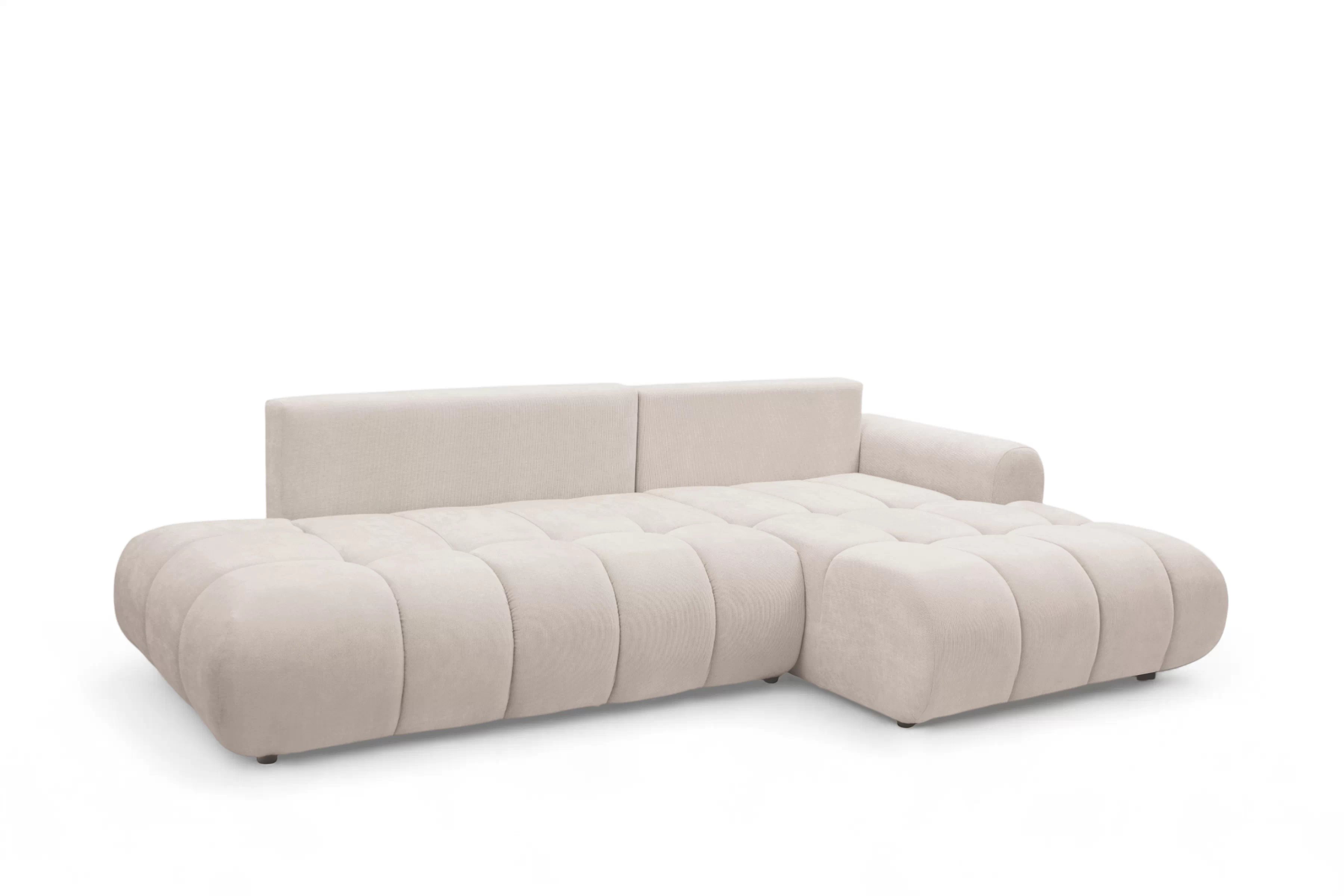 Rozkladacia rohová sedacia súprava Lutario L Rohová sedacia súprava Lutario L II s funkciou spánku 