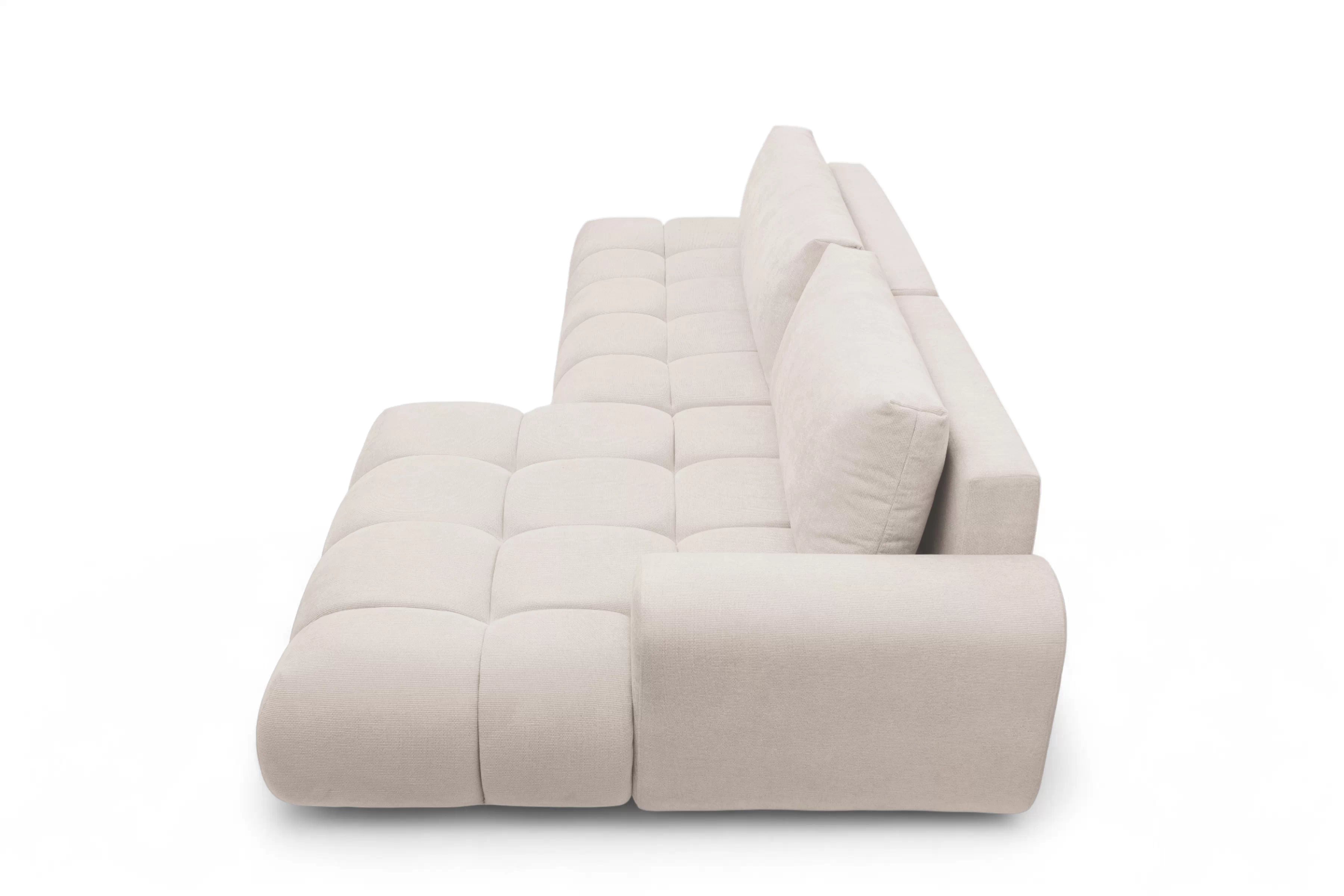 Rozkladacia rohová sedacia súprava Lutario L Rohová sedacia súprava Lutario L II s funkciou spánku 