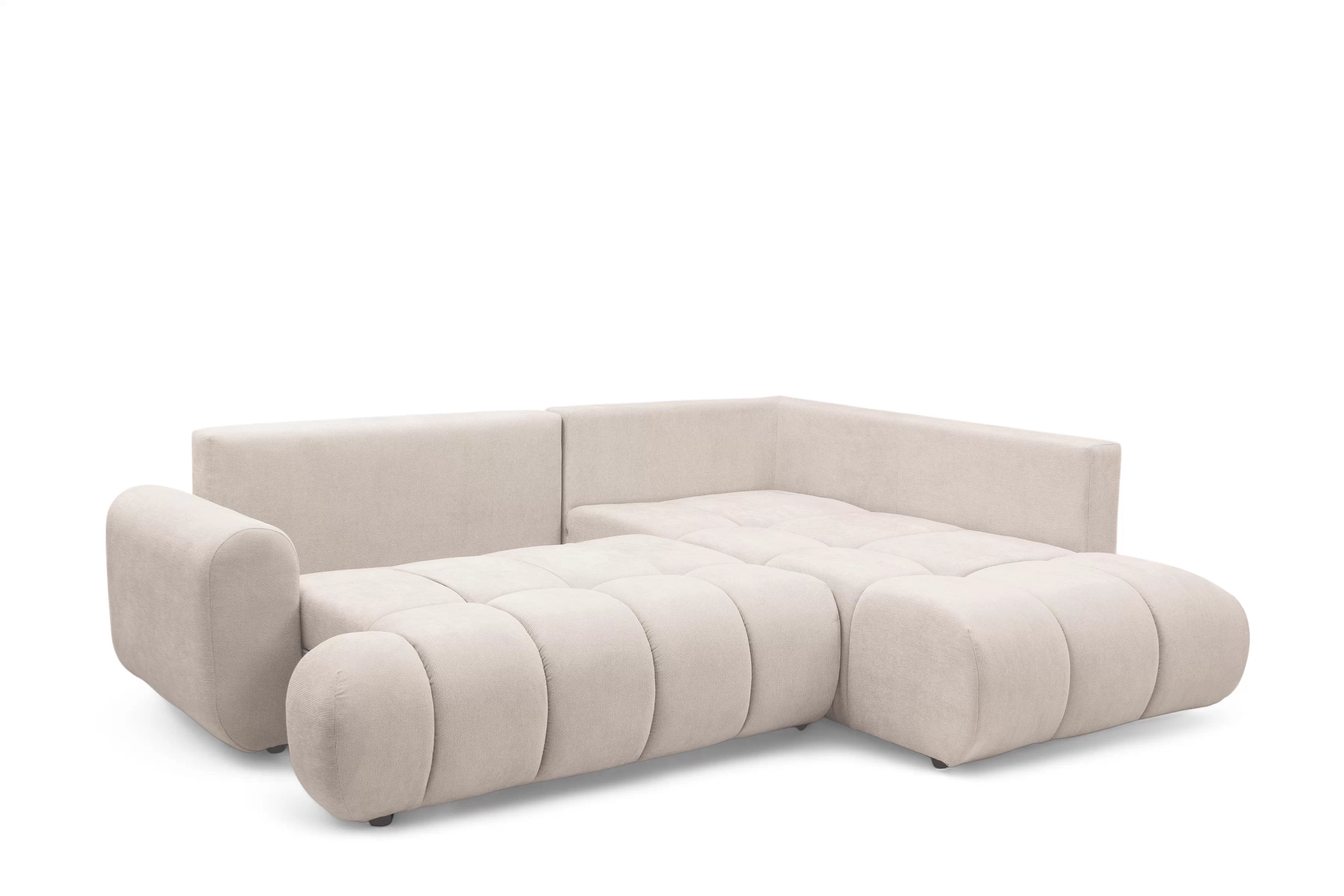 Rozkladacia rohová sedacia súprava Lutario L II Rohová sedacia súprava Lutario L s funkciou spánku 