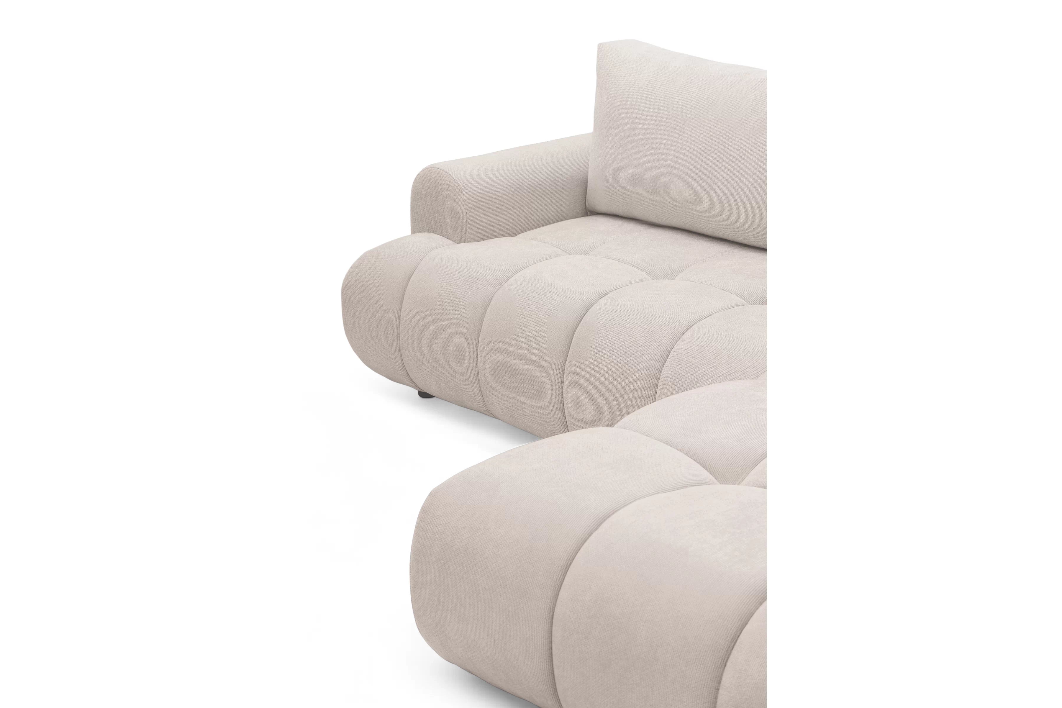 Rozkladacia rohová sedacia súprava Lutario L II Rohová sedacia súprava Lutario L s funkciou spánku 