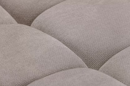 Rohová rozkládací pohovka Lutario L levá s funkcí spánku - tmavě béžová hydrofobní tkanina Venice 2031 Rohová sedací souprava Lutario L rozkládací levá - ciemnobezowa plecionka hydrofobowa Venice 2031