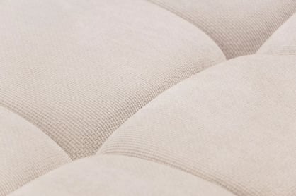 Rohová sedacia súprava Lutario L pravá s funkciou spania - béžová hydrofóbna pletená látka Venice 2026 Rohová sedacia súprava Lutario L s funkciou spánku pravá strana - Béžová plecionka hydrofobowa Venice 2026