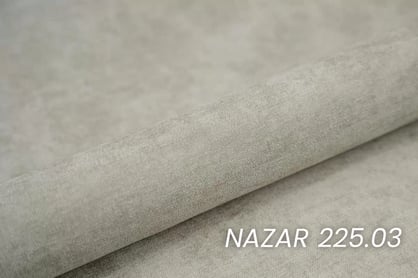 Rohová sedačka Lutario Mini s rozkladem levá - šedá látka Nazar 225.03 Rohová sedací souprava Lutario Mini rozkládací levá - šedá potahová látka Nazar 225.03