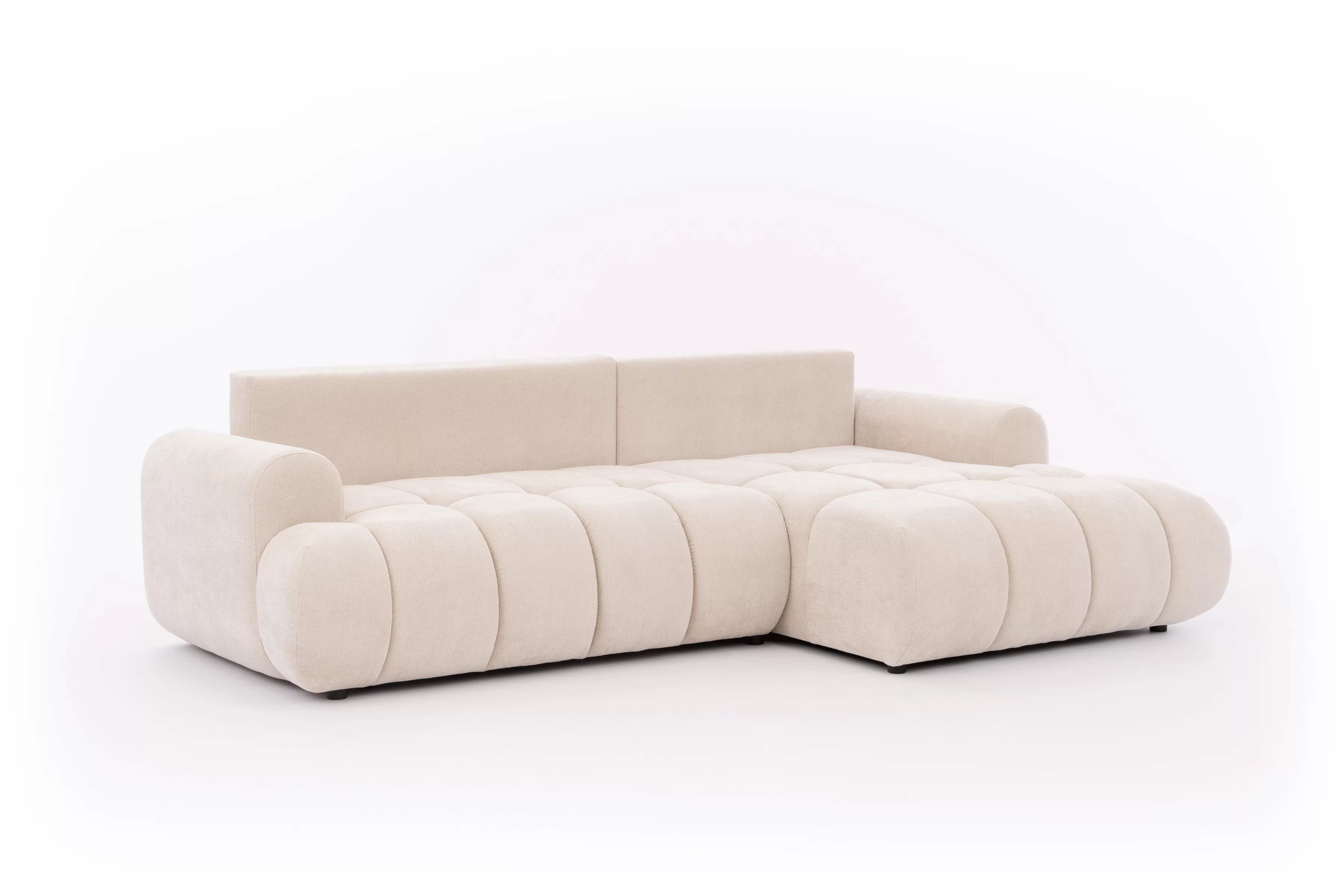 Rohová pohovka Lutario Mini s rozkladom Rohová sedacia súprava Lutario Mini s funkciou spánku