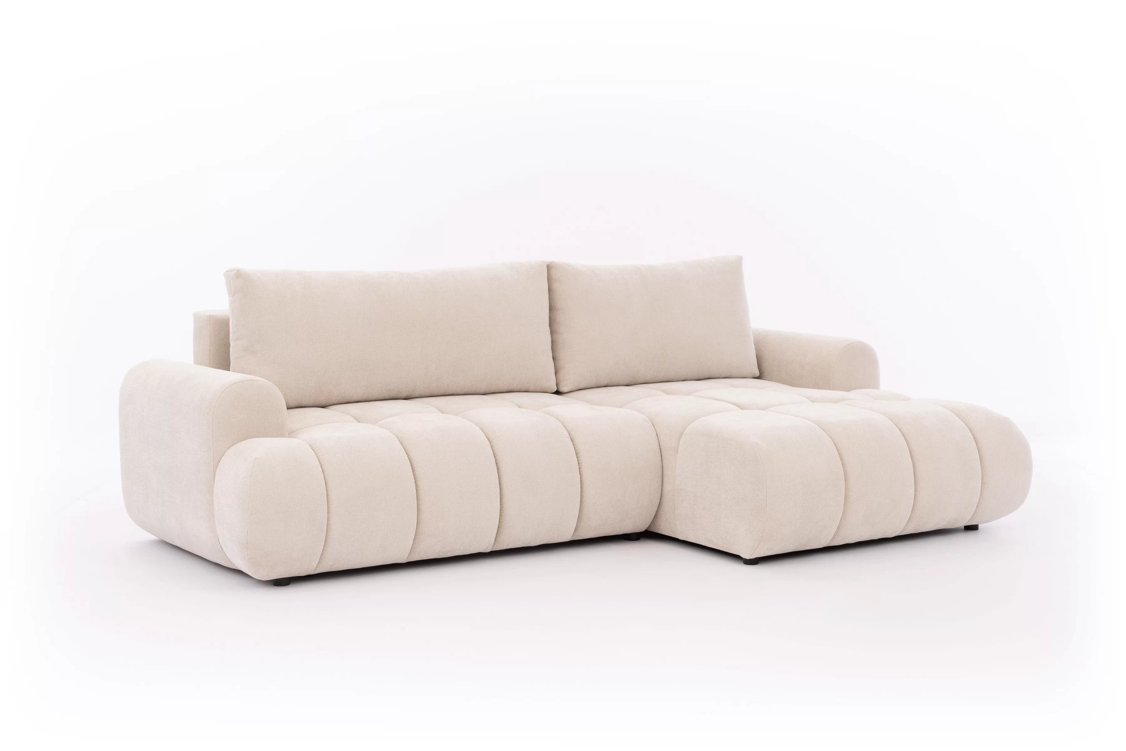 Rohová pohovka Lutario Mini s rozkladom Rohová sedacia súprava Lutario Mini s funkciou spánku