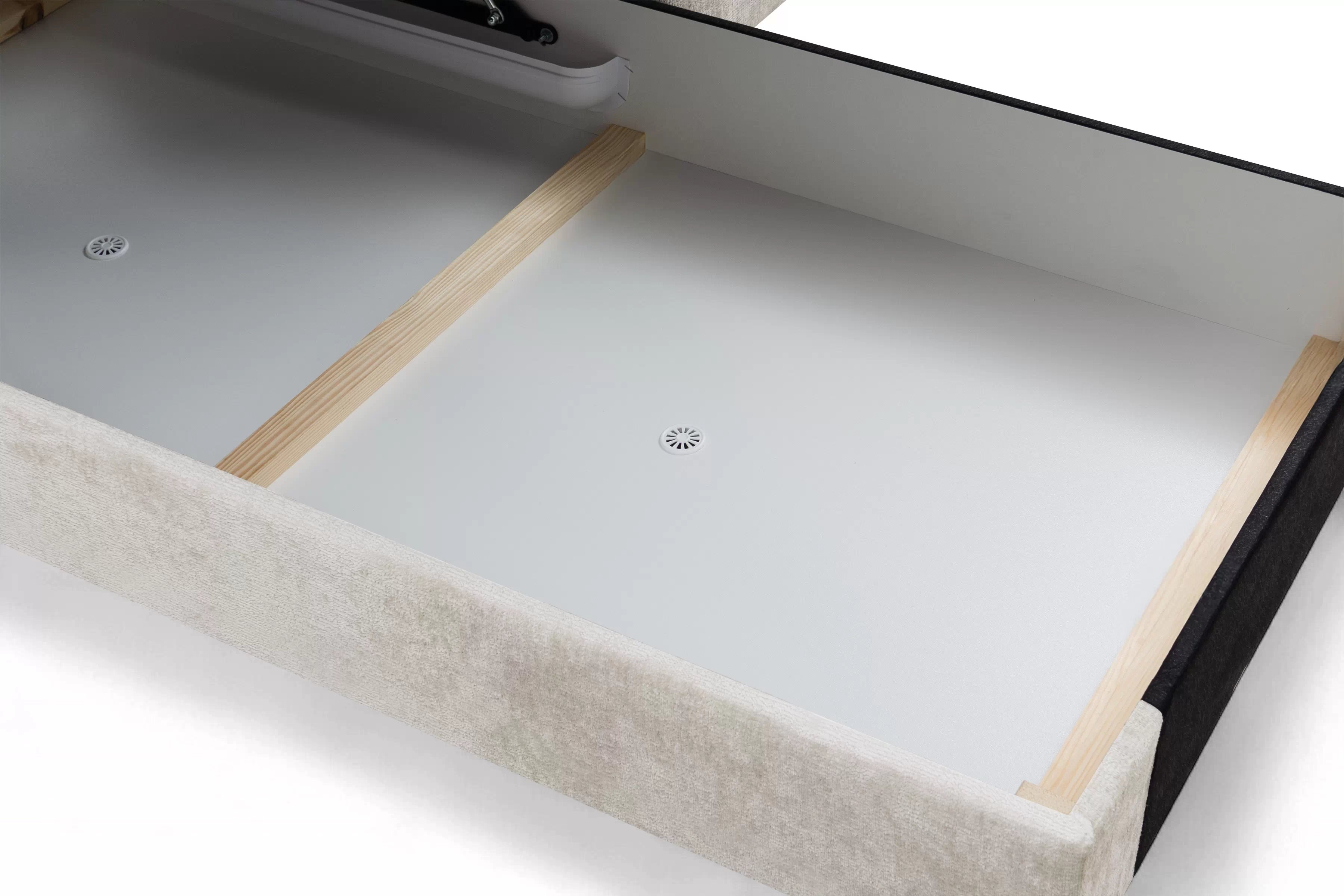 Rohová rozkládací pohovka Magnis L levá s funkcí spánku - béžový szenil Perfect harmony 07 Rohová sedací souprava Magnis L rozkládací levá - béžová šenil Perfect harmony 07