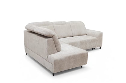 Rohová sedacia súprava Magnis L s funkciou spania ľavá - béžový šenil Perfect Harmony 07 Rohová sedacia súprava Magnis L s funkciou spánku Ľavá strana - béžový šenil Perfect harmony 07