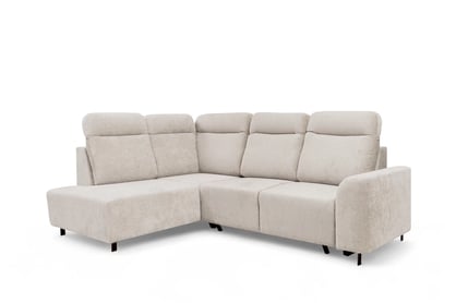 Rohová sedacia súprava Magnis L s funkciou spania ľavá - béžový šenil Perfect Harmony 07 Rohová sedacia súprava Magnis L s funkciou spánku Ľavá strana - béžový šenil Perfect harmony 07