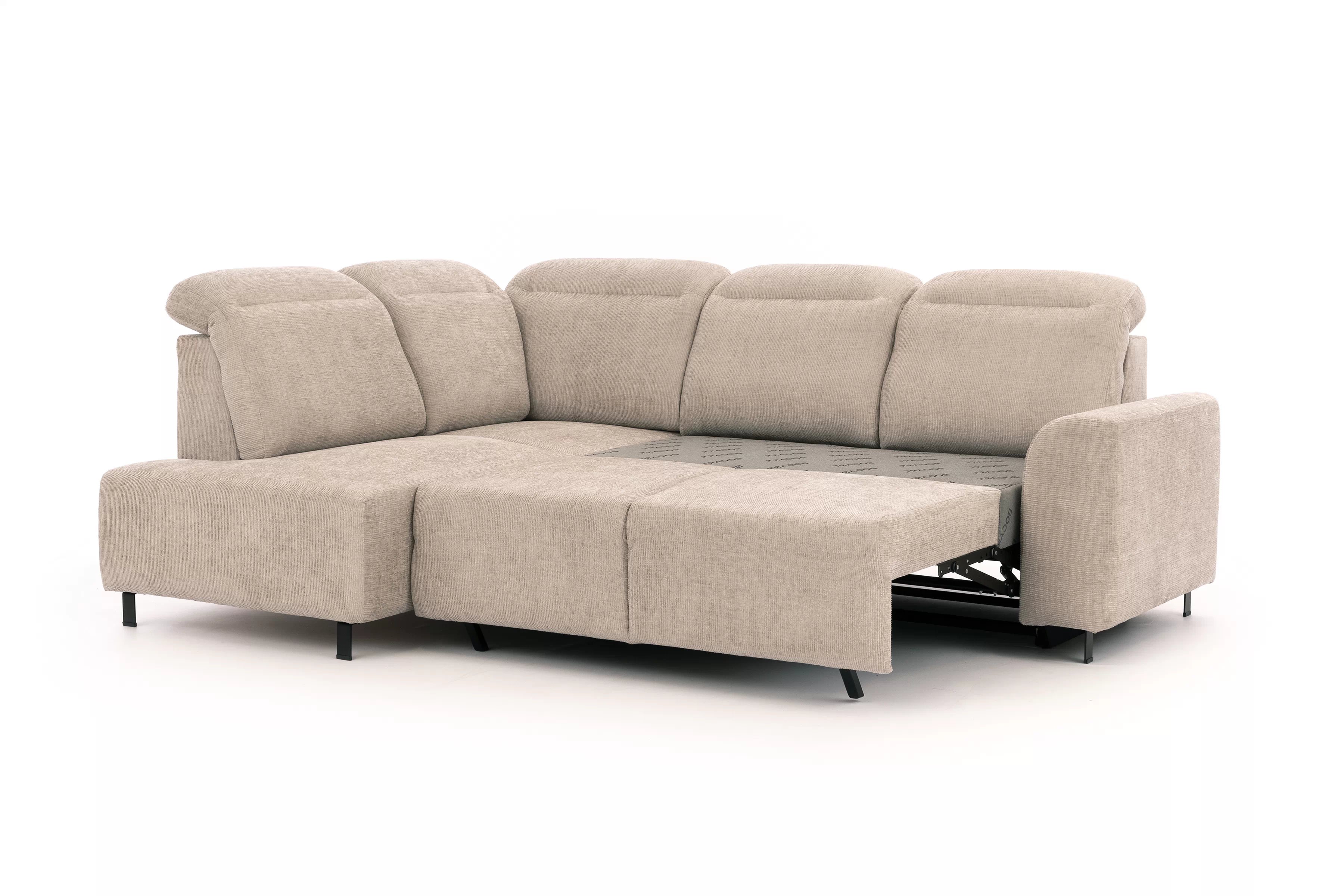 Rohová sedacia súprava Magnis L s funkciou spania ľavá - béžový šenil Sierra 744 - Koncovka Série Rohová sedacia súprava Magnis L s funkciou spánku Ľavá strana - béžový šenil Sierra 744 - Koncovka Série