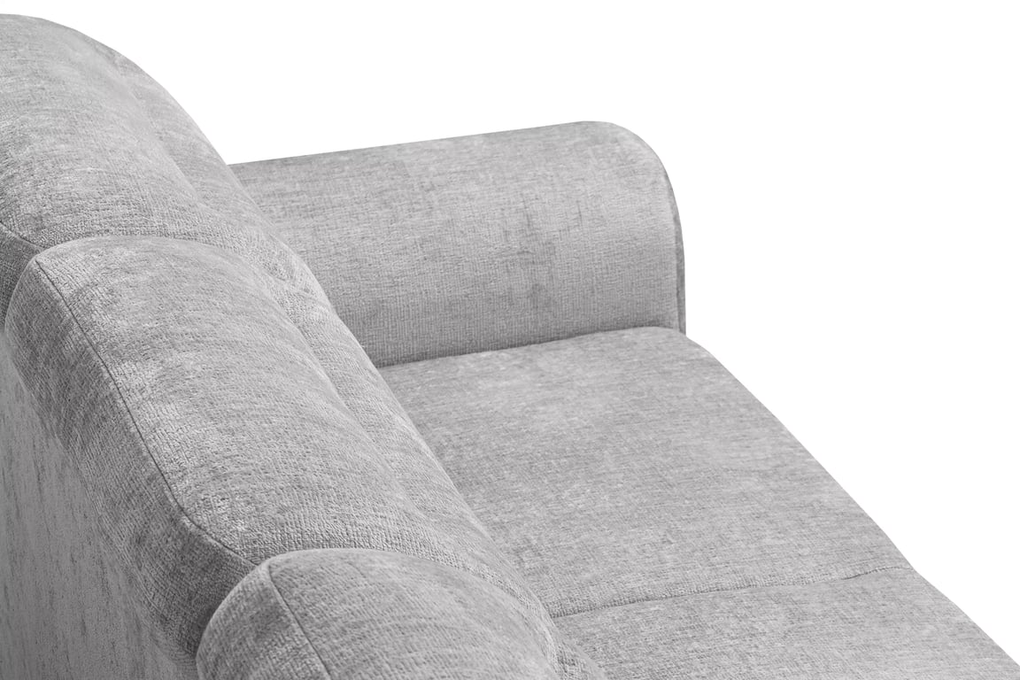 Rohová rozkládací pohovka Magnis L levá s funkcí spánku - světle šedý szenil Perfect harmony 80 Rohová sedací souprava Magnis L rozkládací levá - světlý šedá šenil Perfect harmony 80