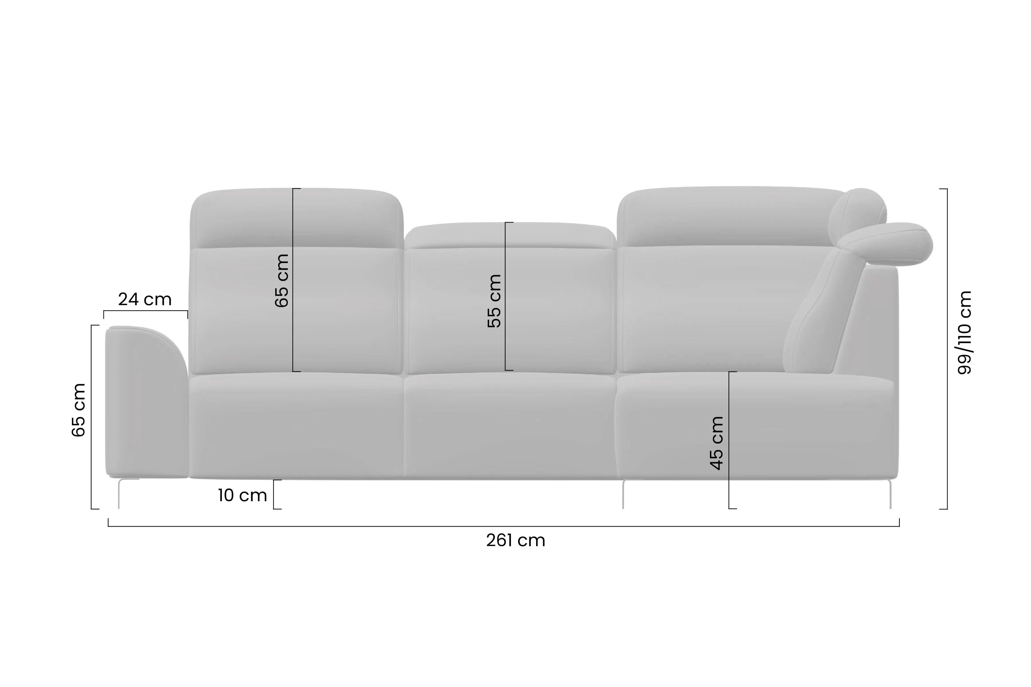 Rohová pohovka Magnis L pravá s funkcí spánku - béžová tkanina Magni 206.03 –konec série Rohová sedací souprava Magnis L rozkládací pravá - béžová plecionka Magni 206.03 - Konec série