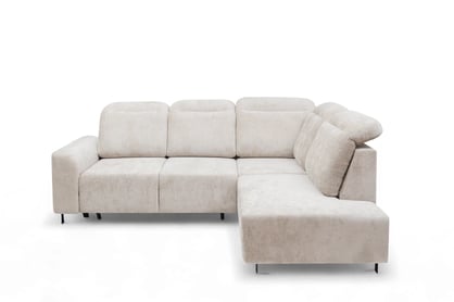 Rohová sedacia súprava Magnis L s funkciou spania pravá - béžový šenil Perfect Harmony 07 Rohová sedacia súprava Magnis L s funkciou spánku pravá strana - béžový šenil Perfect harmony 07