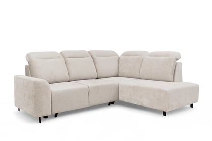 Rohová sedacia súprava Magnis L s funkciou spania pravá - béžový šenil Perfect Harmony 07 Rohová sedacia súprava Magnis L s funkciou spánku pravá strana - béžový šenil Perfect harmony 07