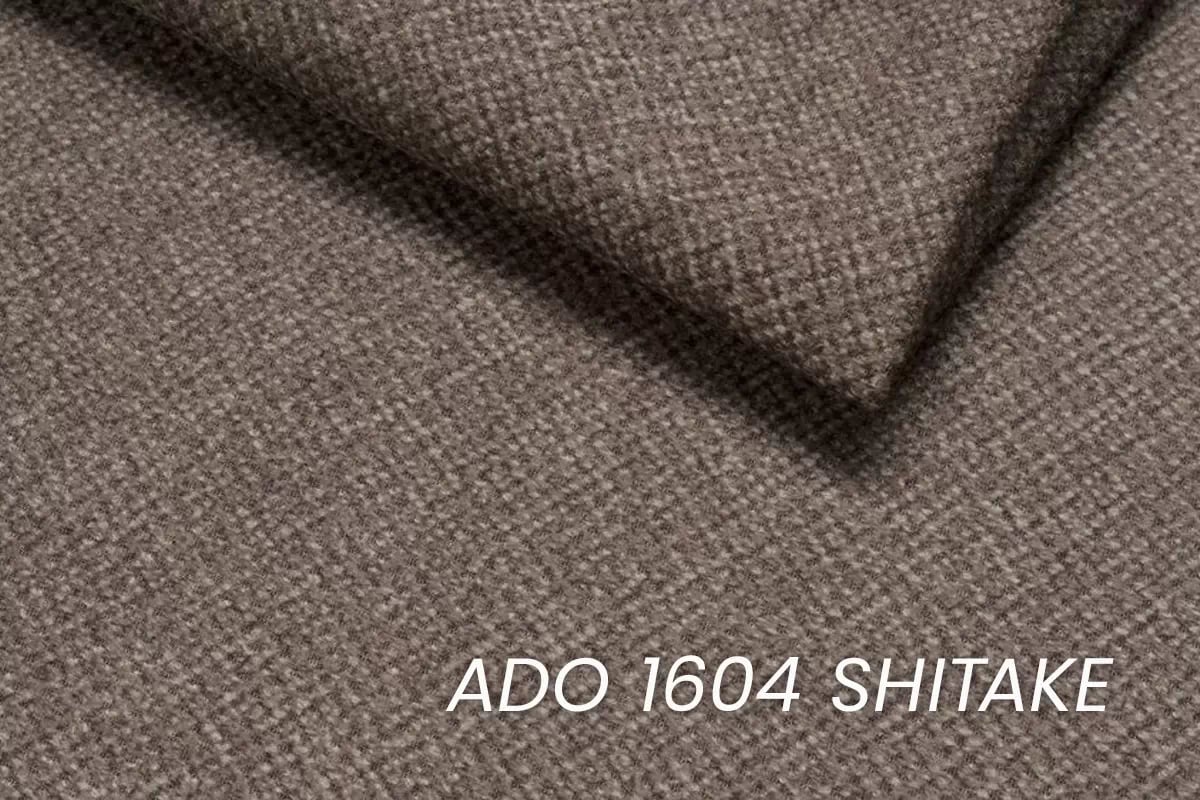 Rohová pohovka Magnis L pravá s funkcí spánku - hnědá tkanina Ado 1604 Rohová sedací souprava Magnis L rozkládací pravá - hnědá plecionka Ado 1604 