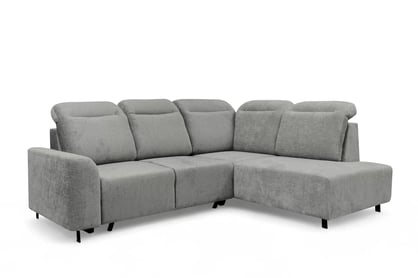 Rohová sedacia súprava Magnis L s funkciou spania pravá - sivý šenil Perfect Harmony 85 Rohová sedacia súprava Magnis L s funkciou spánku pravá strana - šedý šenil Perfect harmony 85