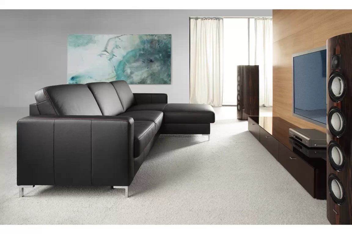 Modulová rohová sedací souprava Basic 2,5F-REC/BK Rohová sedací souprava etap Sofa