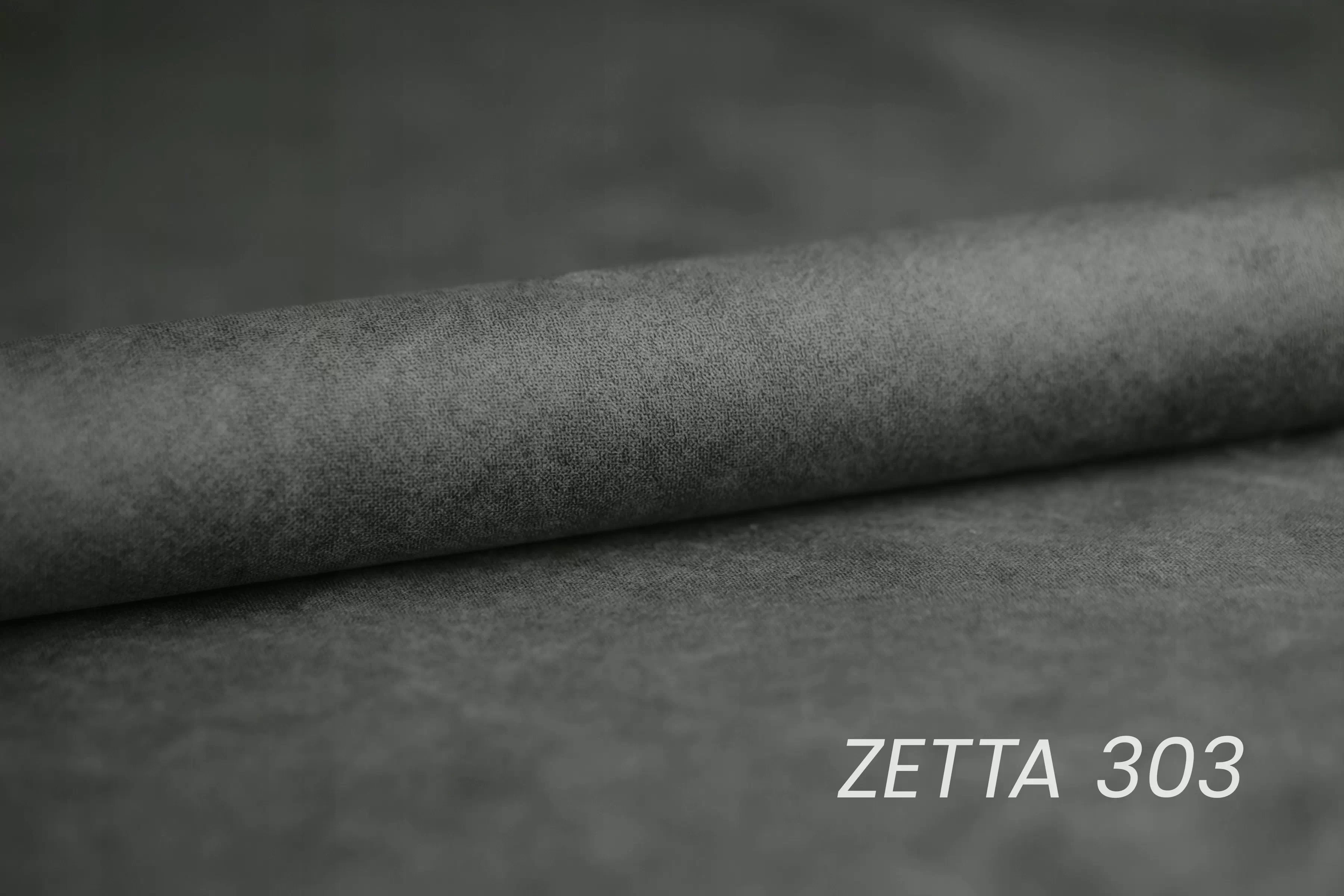 Rohová pohovka Monrose L pravá s funkcí spánku - šedý welvet Zetta 303 Rohová sedací souprava Monrose L rozkládací pravá - šedá welwet latwoczyszczacy Zetta 303