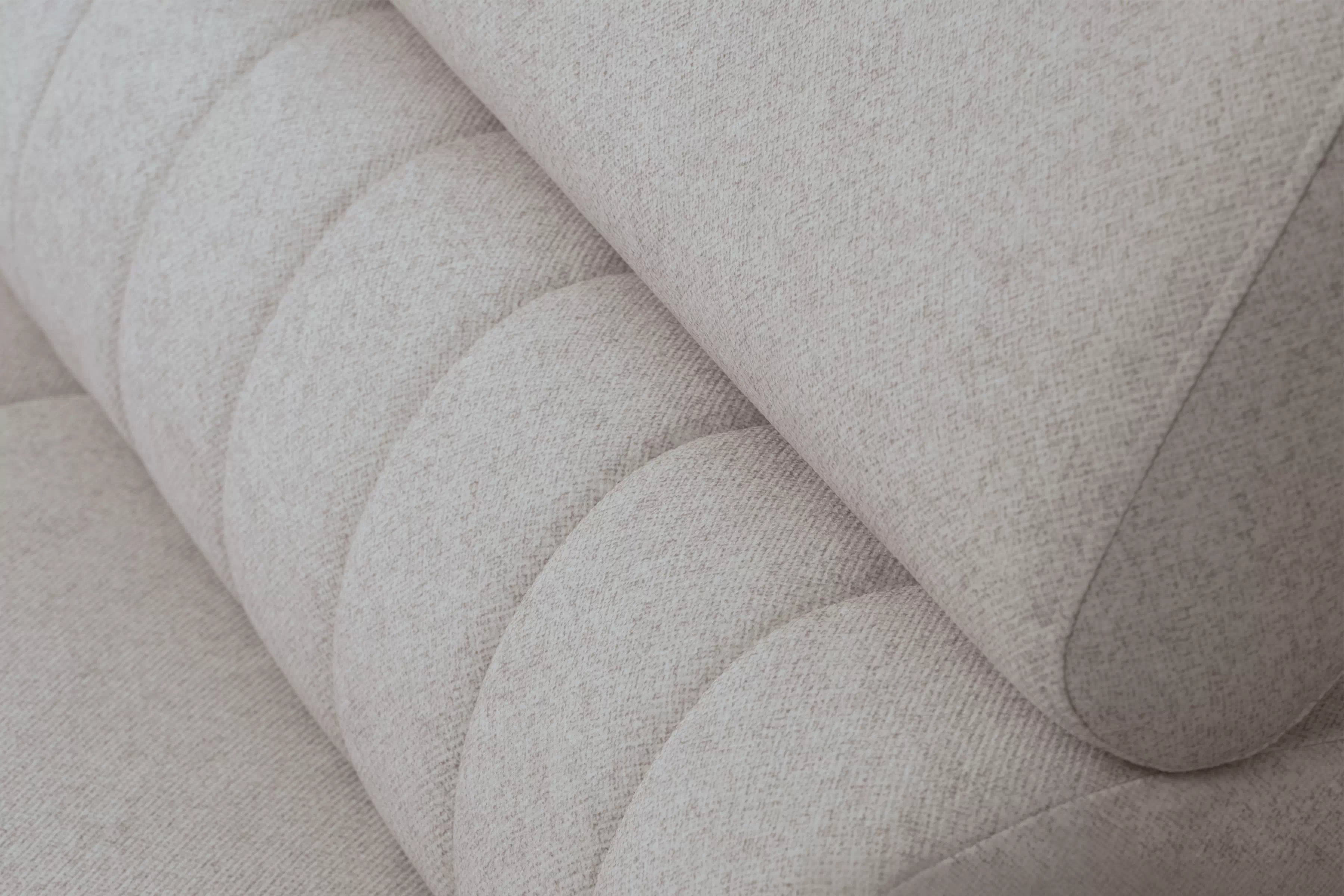 Rohová pohovka Monrose Maxi levá s funkcí spánku - krémová tkanina Ado 1601 Rohová sedací souprava Monrose Maxi rozkládací levá - kremowa plecionka Ado 1601 Halva 