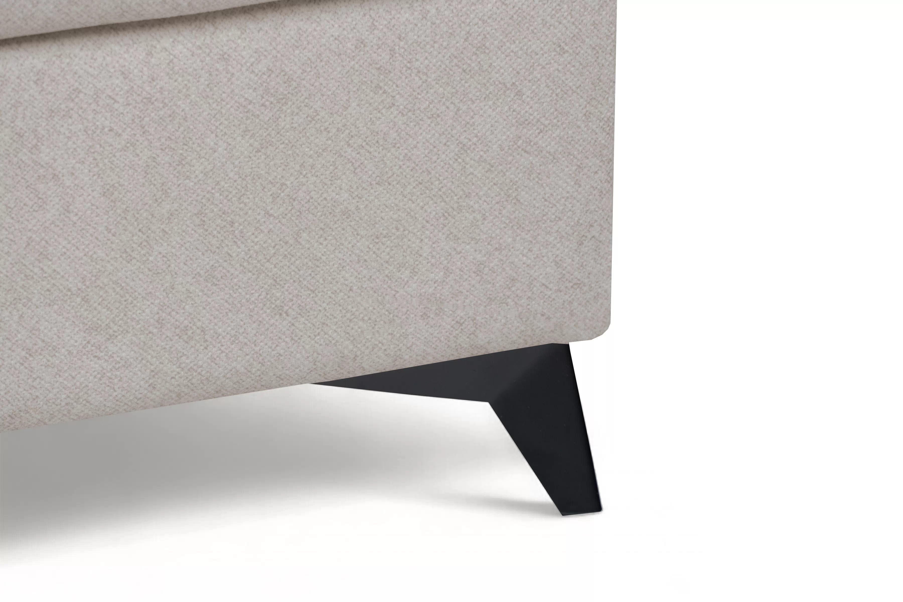 Rohová pohovka Monrose Maxi levá s funkcí spánku - krémová tkanina Ado 1601 Rohová sedací souprava Monrose Maxi rozkládací levá - kremowa plecionka Ado 1601 Halva 