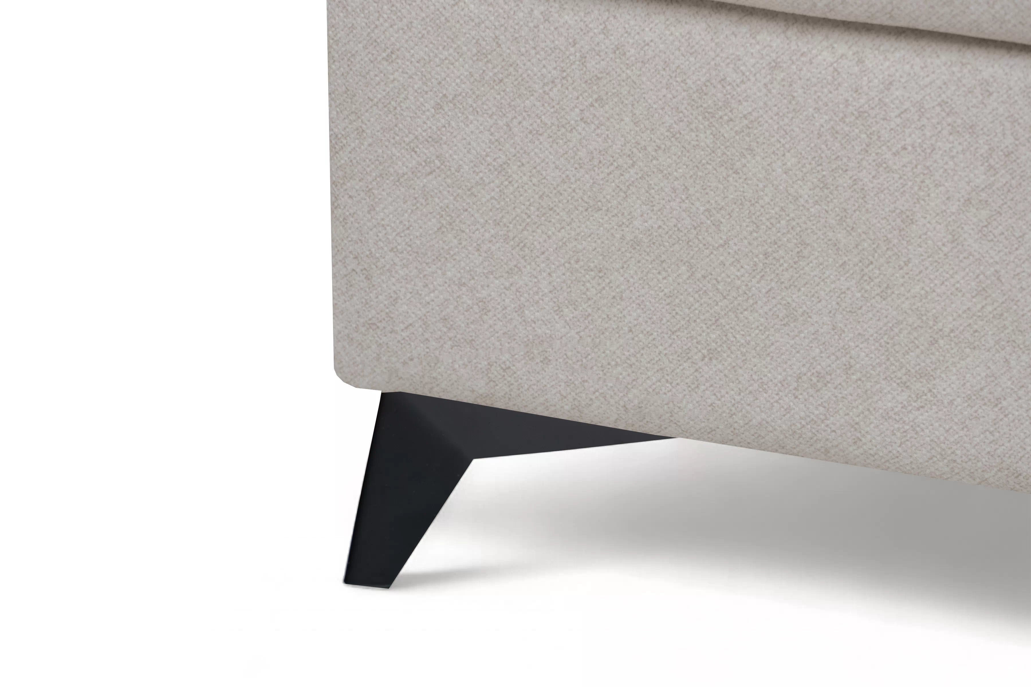 Rohová sedacia súprava Monrose Maxi s funkciou spania pravá - krémová pletenina Ado 1601 Rohová sedacia súprava Monrose Maxi s funkciou spánku pravá strana - kremowa plecionka Ado 1601 Halva