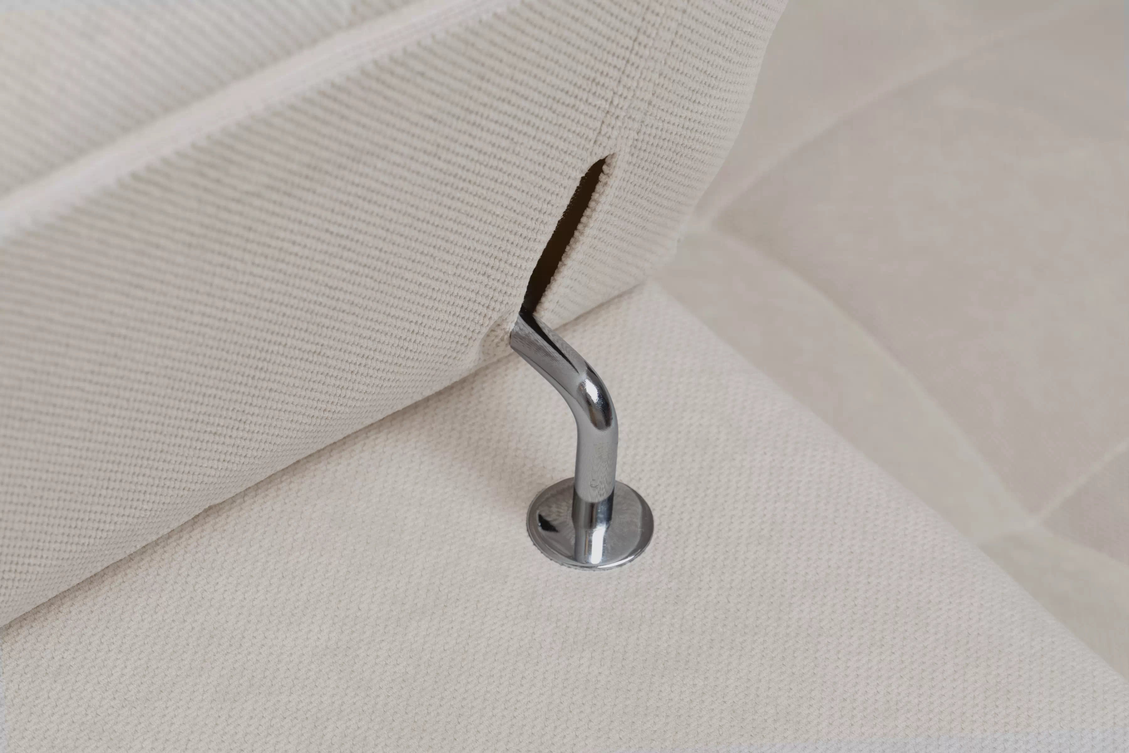 Rohová pohovka Nardo L s rozkladem levostranná - béžový plyš Pretty 03 Rohová sedací souprava Nardo L rozkládací levá - béžová plusz Pretty 03 