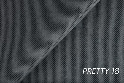 Rohová sedačka Nardo L s rozkladom ľavostranná - tmavosivý plyš Pretty 18 Rohová sedacia súprava Nardo L s funkciou spánku Ľavá strana - Tmavý šedý plusz Pretty 18