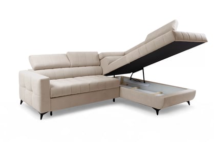 Rozkladacia rohová sedacia súprava Nardo L Rohová sedacia súprava Nardo L s funkciou spánku