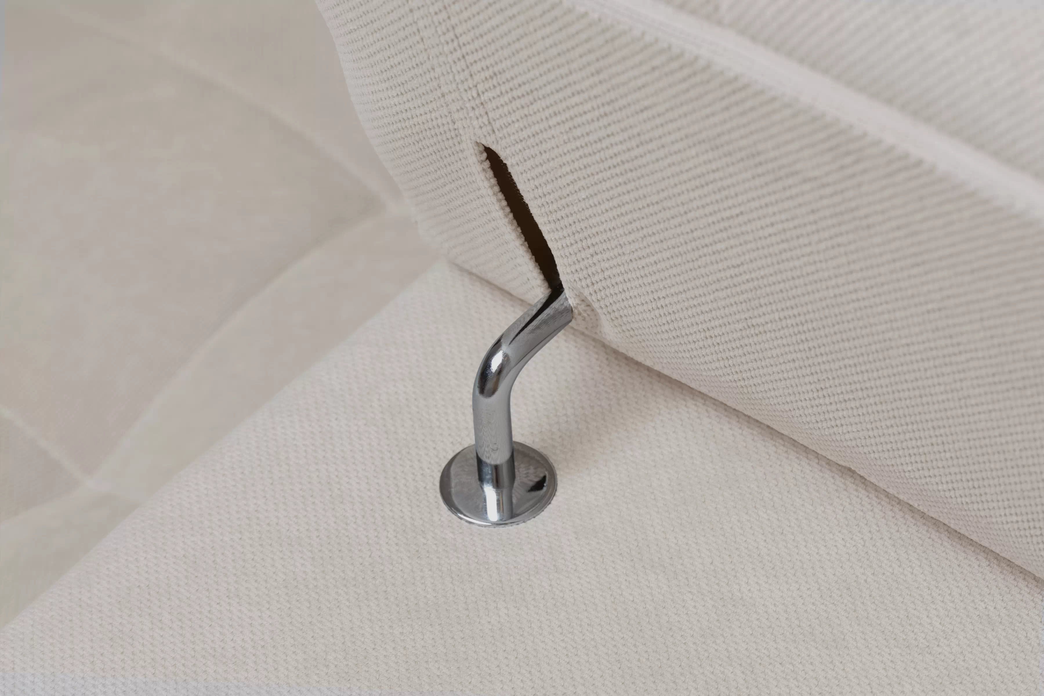 Rohová sedačka Nardo Maxi s funkciou spania ľavá - béžový plyš Pretty 03 Rohová sedacia súprava Nardo Maxi s funkciou spánku Ľavá strana - béžový plusz Pretty 03