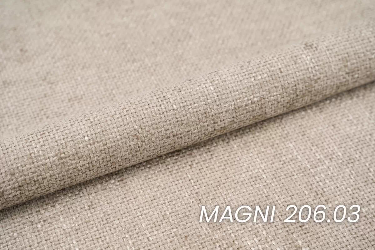 Rohová sedacia súprava Nicole Mini rozkladacia pravá - béžová tkanina Magni 206-03 / čierne nožičky Rohová sedacia súprava Nicole Mini rozkladany pravá strana - Béžová plecionka Magni 206-03 / nožičky čierny 