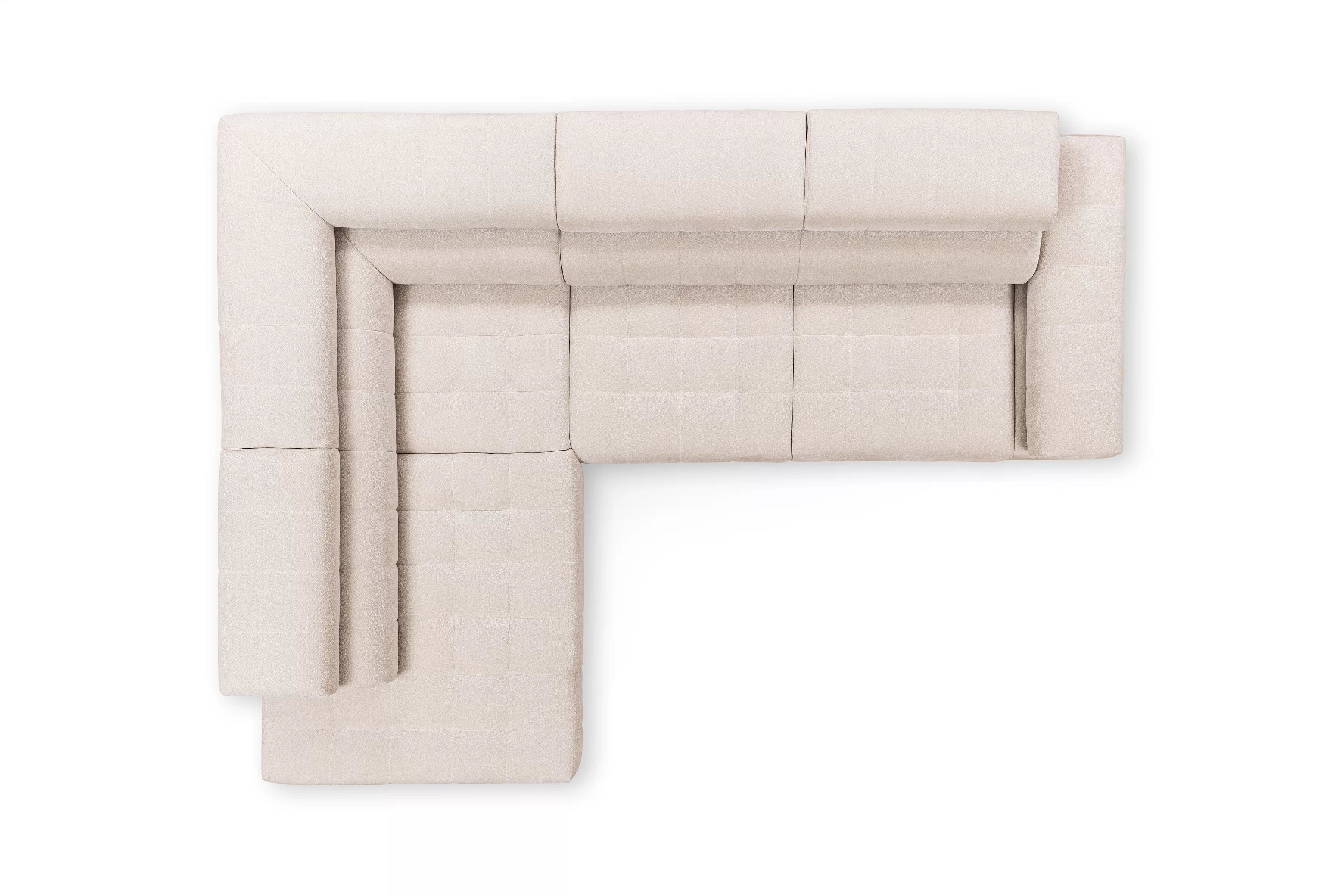 Rozkladacia rohová sedacia súprava Tyrion L Rohová sedacia súprava rozkladany do obývacej izby Tyrion L