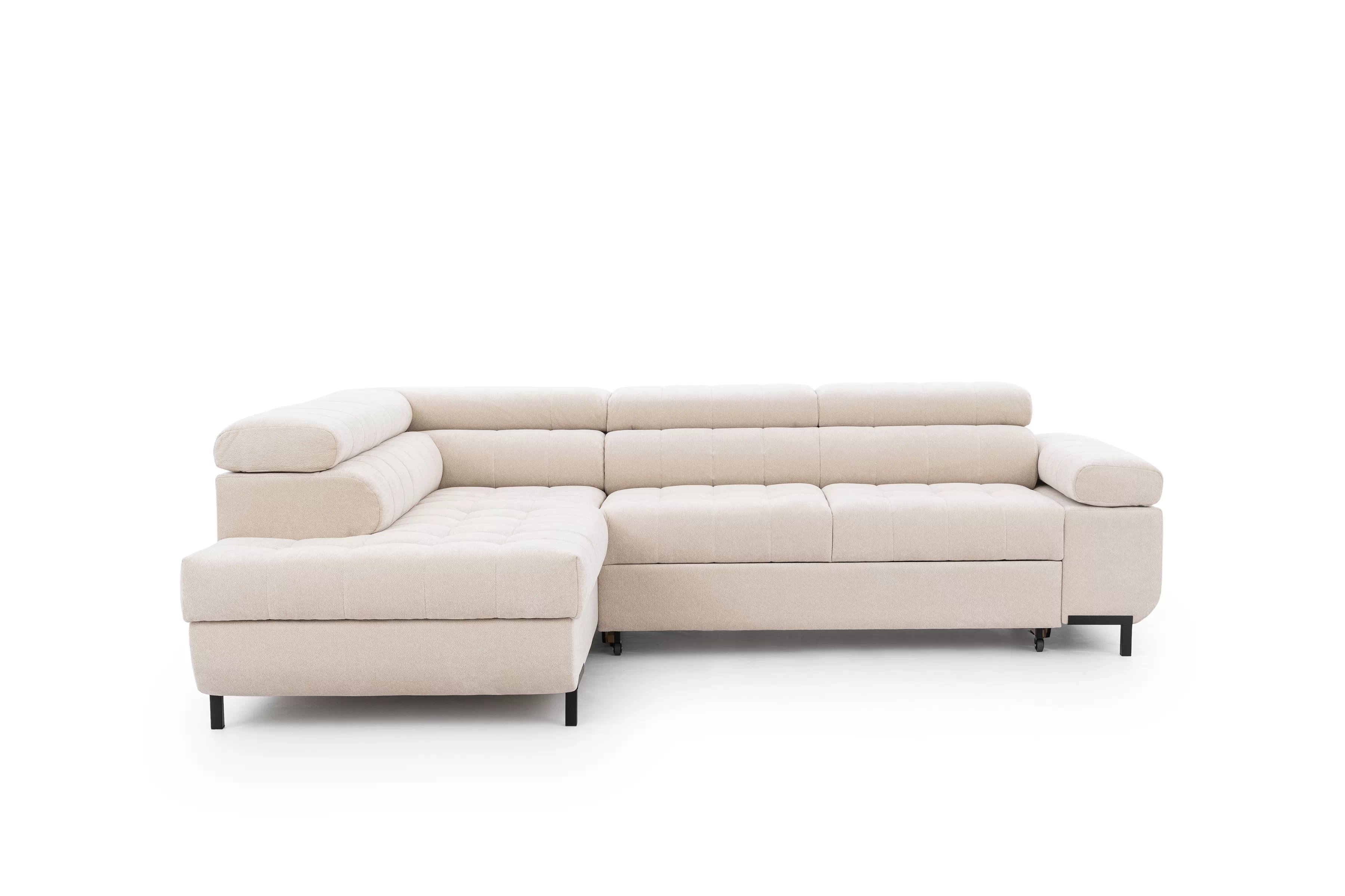 Rozkladacia rohová sedacia súprava Tyrion L Rohová sedacia súprava rozkladany do obývacej izby Tyrion L