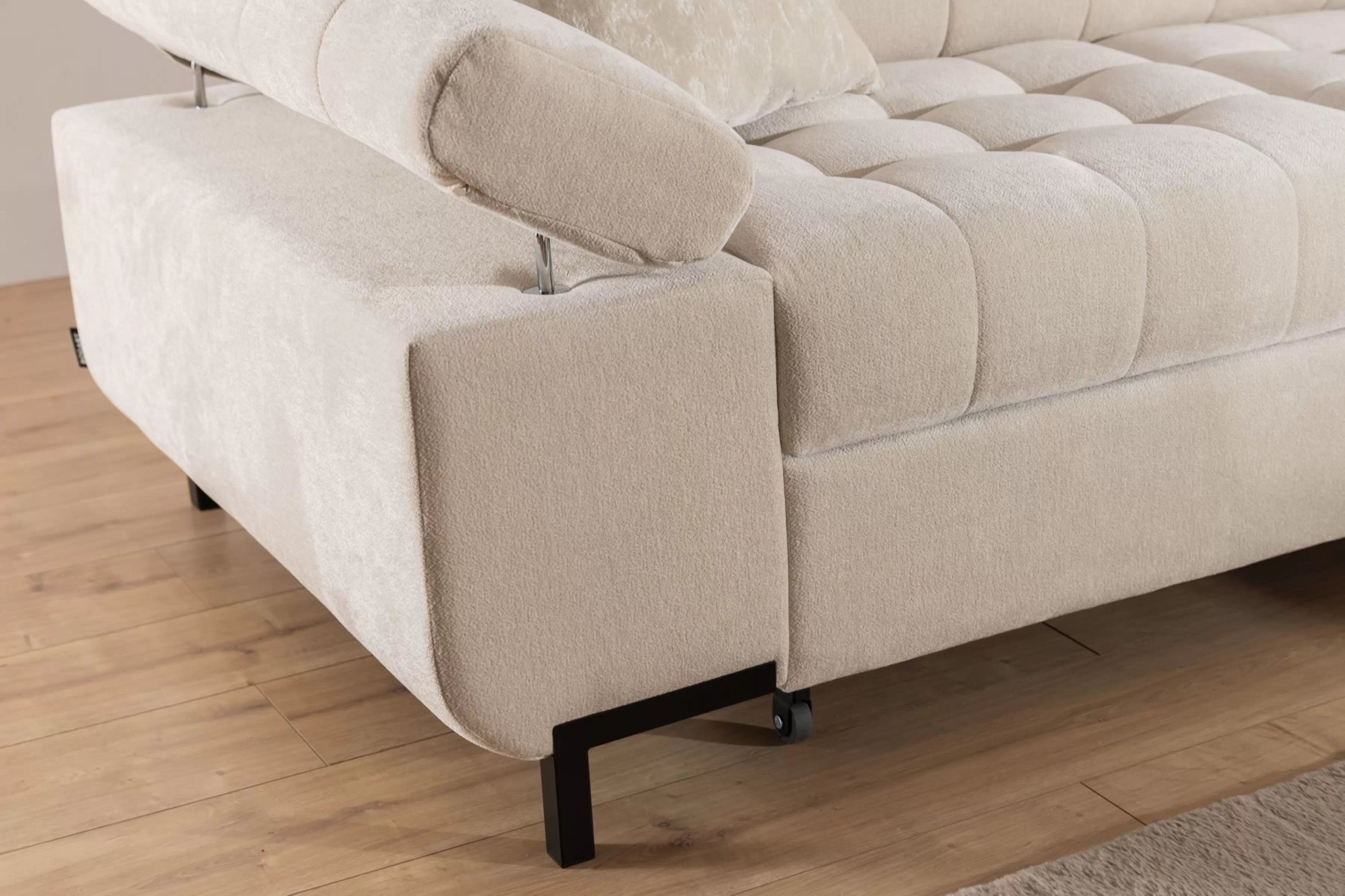 Rozkladacia rohová sedacia súprava Tyrion Mini Rohová sedacia súprava rozkladany do obývacej izby Tyrion Mini