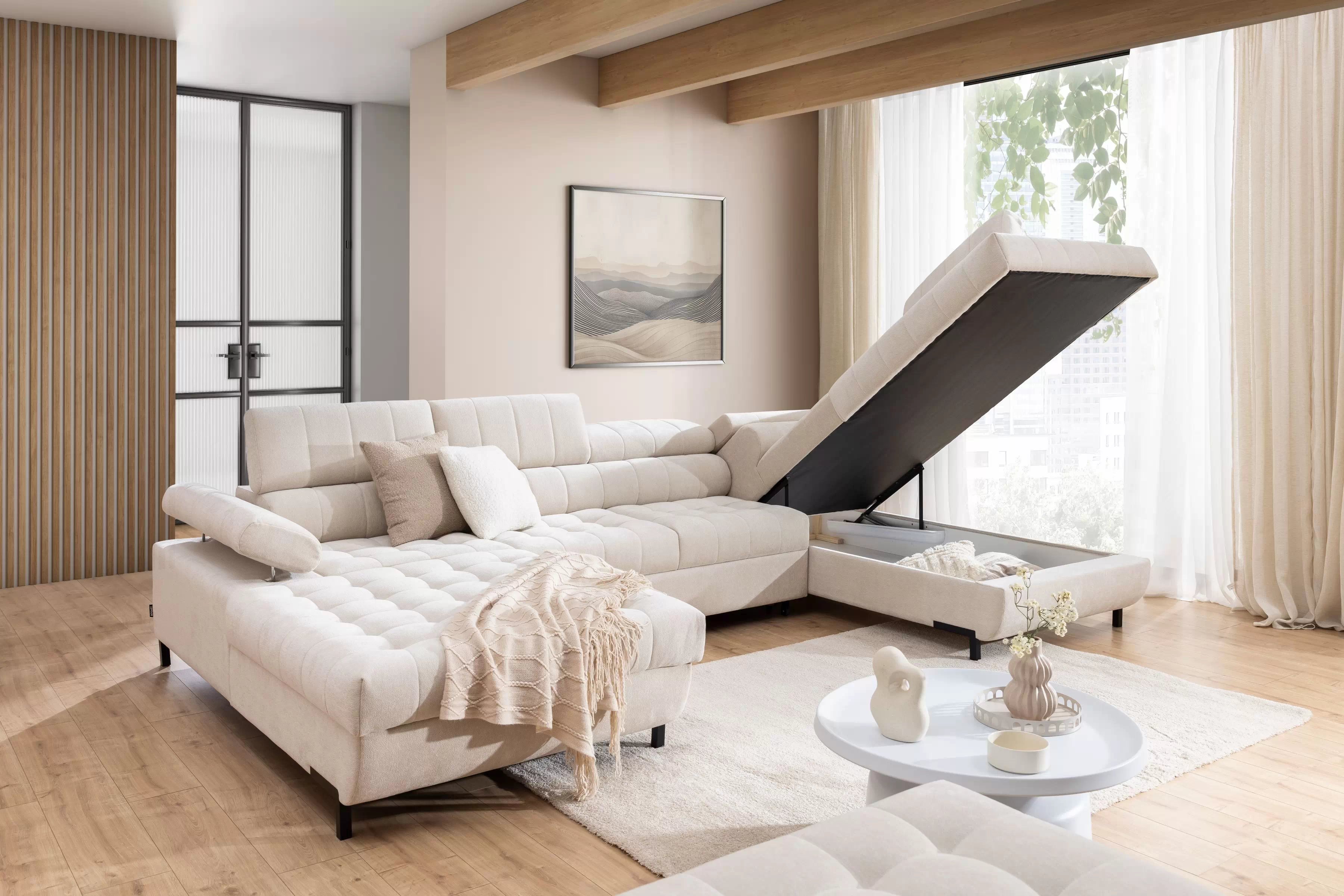 Rozkládací rohová sedací souprava Tyrion U II Rohová sedací souprava rozkladany pro obývacího pokoje Tyrion U II