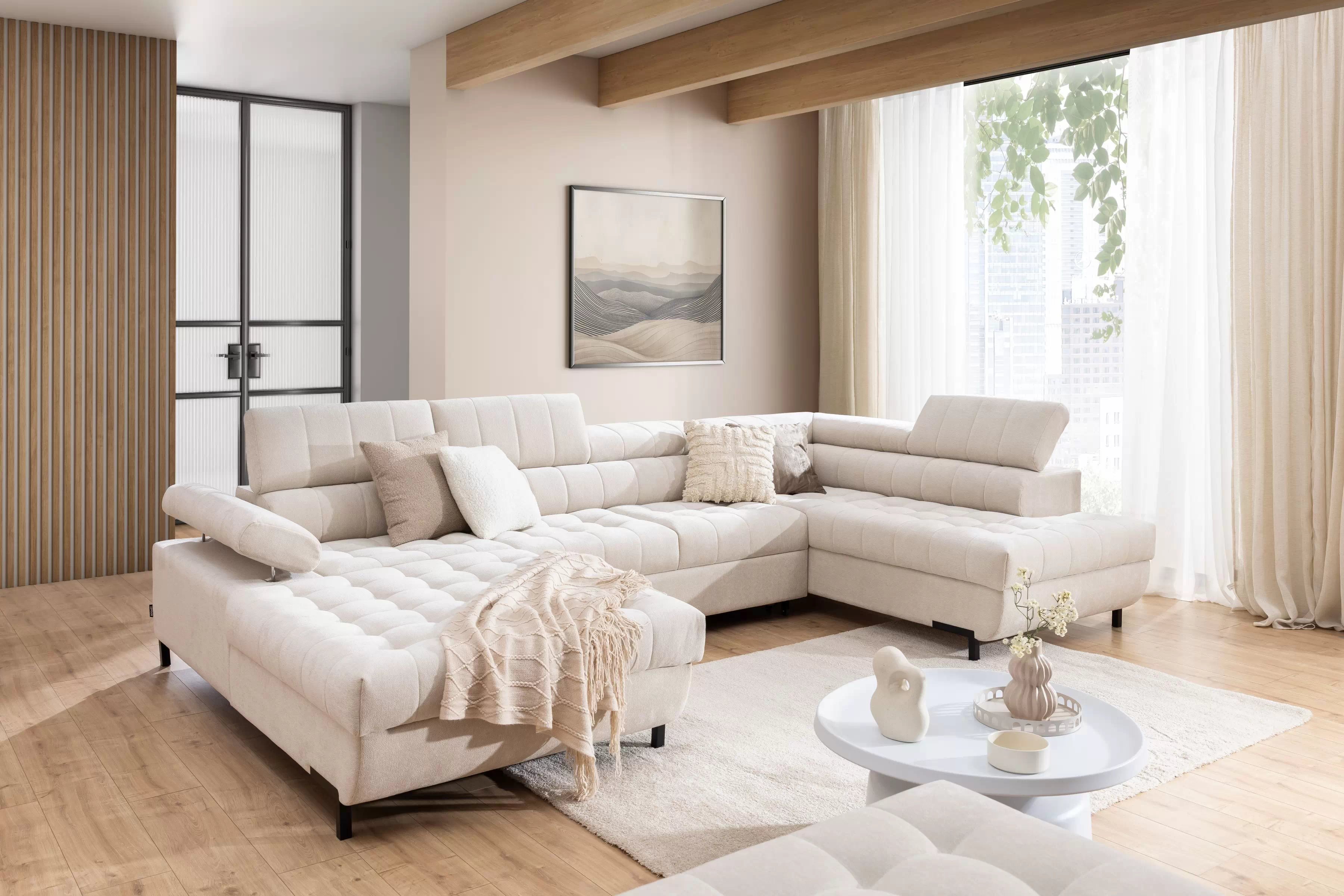 Rozkládací rohová sedací souprava Tyrion U II Rohová sedací souprava rozkladany pro obývacího pokoje Tyrion U II