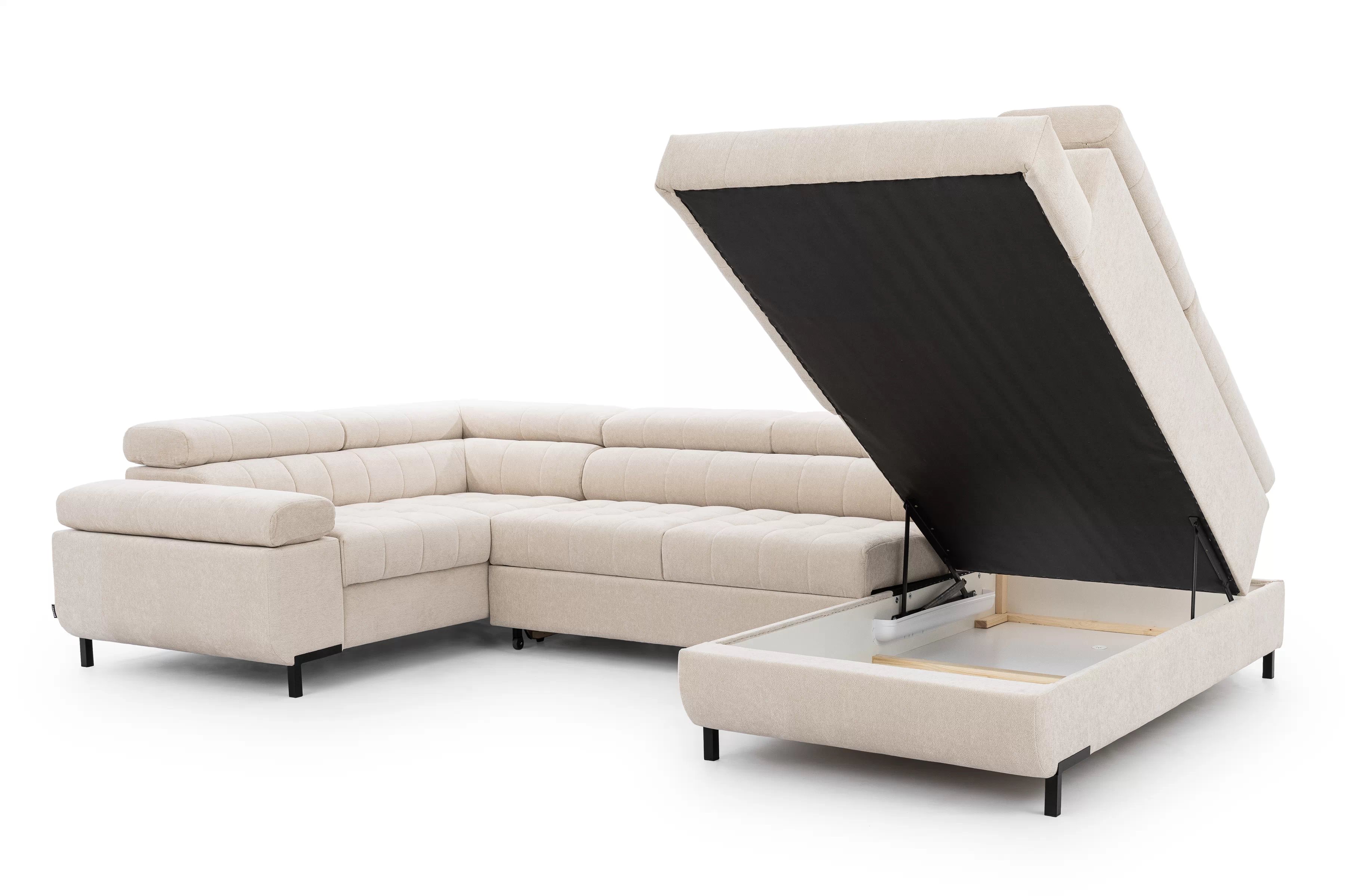 Rozkládací rohová sedací souprava Tyrion U Rohová sedací souprava rozkladany pro obývacího pokoje Tyrion U