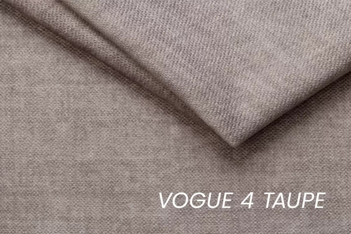 Rozkladacia rohová sedacia súprava Dragonis L - pravá - béžový Vogue 4 Taupe Rohová sedacia súprava rozkladany Dragonis L pravá strana - béžový velúr hydrofobowy Vogue 4 Taupe