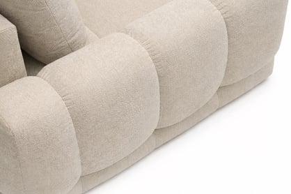 Rohová sedačka Sorenio s funkciou spania pravá - béžová pletenina Murano 833 Rohová sedacia súprava Sorenio s funkciou spánku pravá strana - Béžová plecionka Murano 833