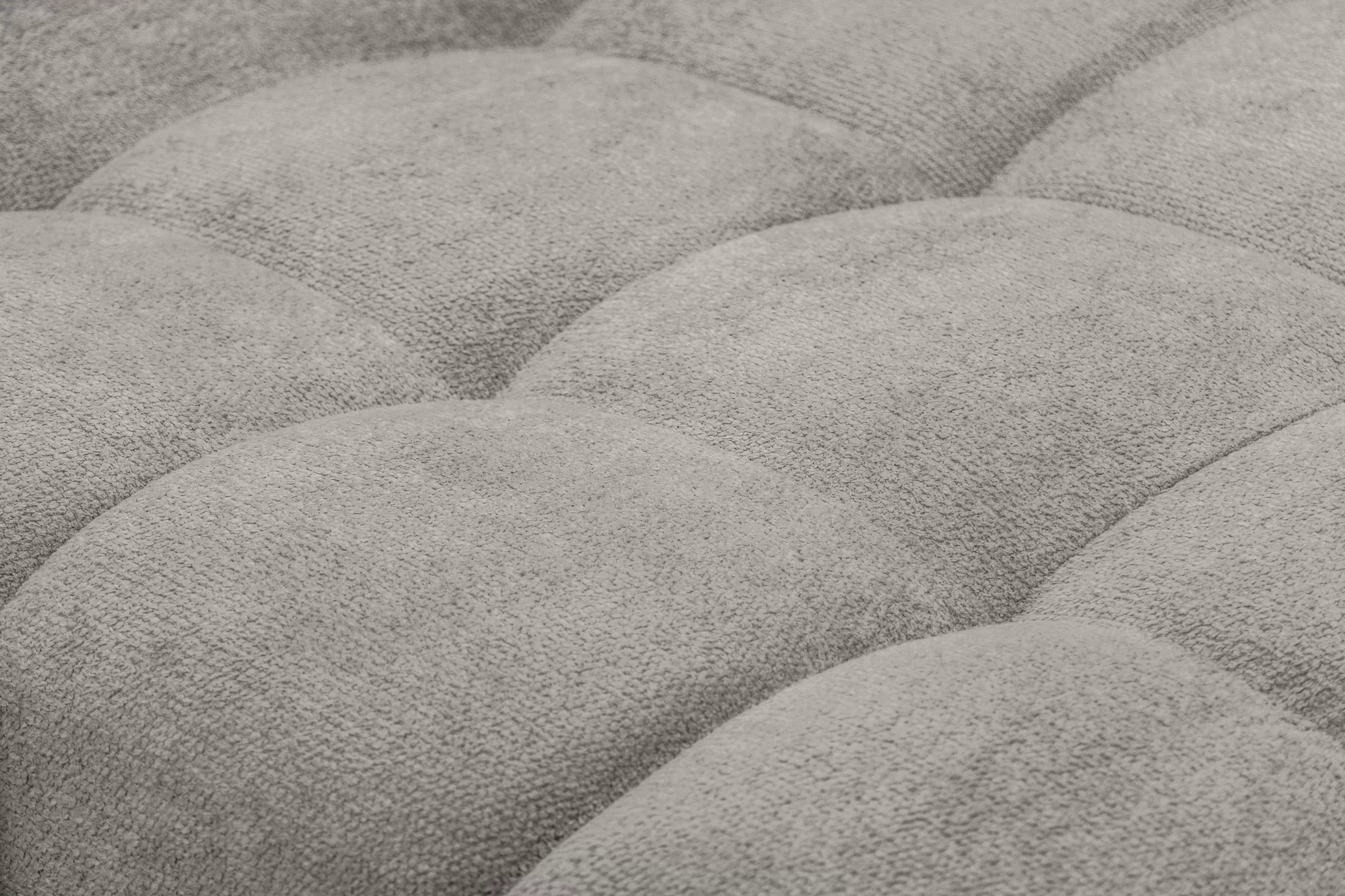 Rohová sedačka Sorenio s funkciou spania pravá - šedá pletenina Murano 847 Rohová sedacia súprava Sorenio s funkciou spánku pravá strana - šedá plecionka Murano 847