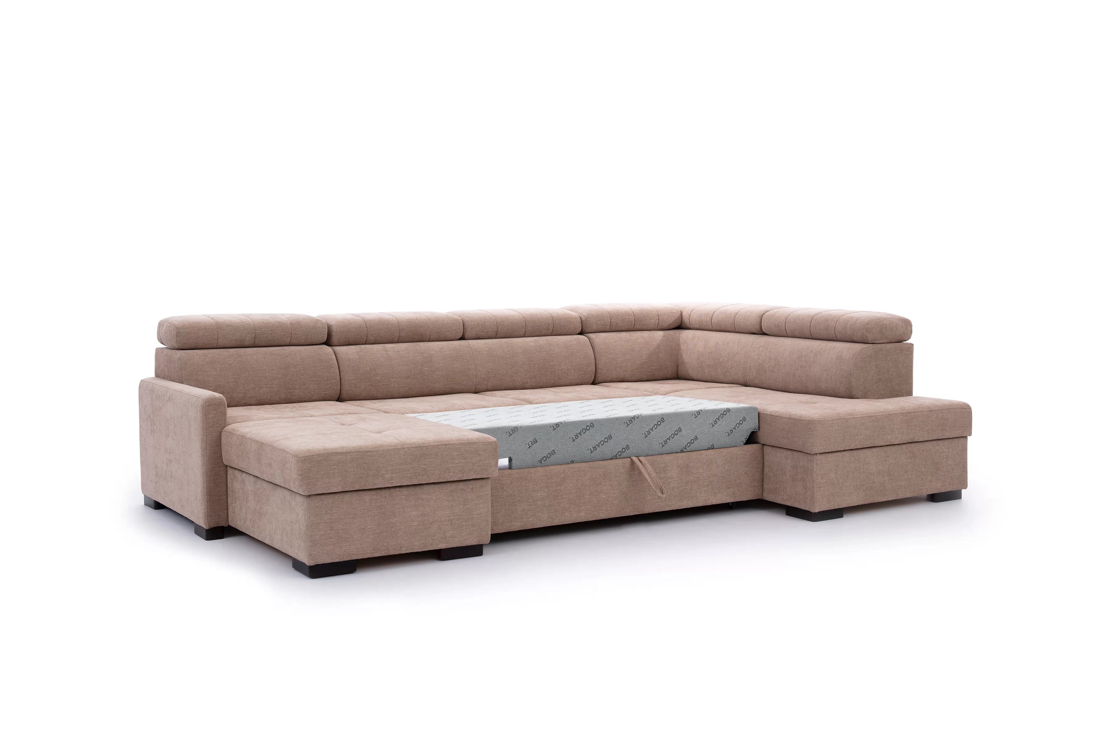 Rozkladacia rohová sedacia súprava Taremo U II Rohová sedacia súprava Taremo U II s funkciou spánku 