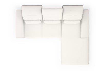 Rohová sedačka Tulia Mini s elektricky vysúvateľným sedadlom pravá - béžová tkanina Sierra 741 + Uni 8005 Rohová sedacia súprava Tulia Mini s elektricky výsuvným sedákem pravá strana - Béžová látka Sierra 741 + Uni 8005 