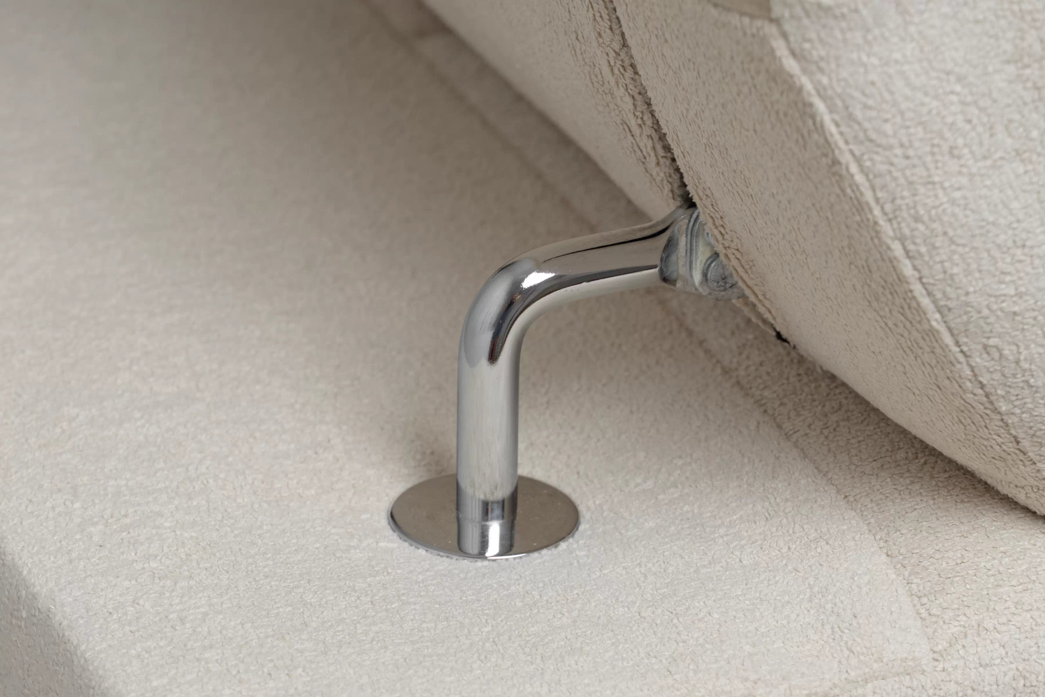 Rohová sedačka Vario s rozkladom univerzálna pravá/ľavá - béžová pletenina Freya 210-03 Rohová sedacia súprava Vario s funkciou spánku uniwersalny prawo/Ľavá strana - Béžová dzianina Freya 210-03