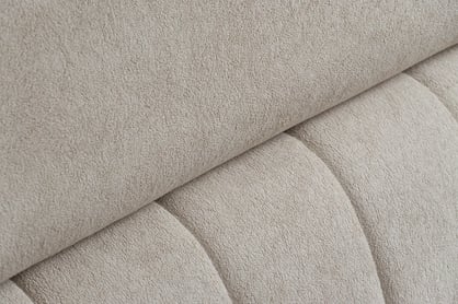 Rohová pohovka Vario s rozkladem univerzální pravolevá - béžová pletenina Freya 210-03 Rohová sedací souprava Vario rozkládací uniwersalny prawo/levá - béžová Pletenina Freya 210-03