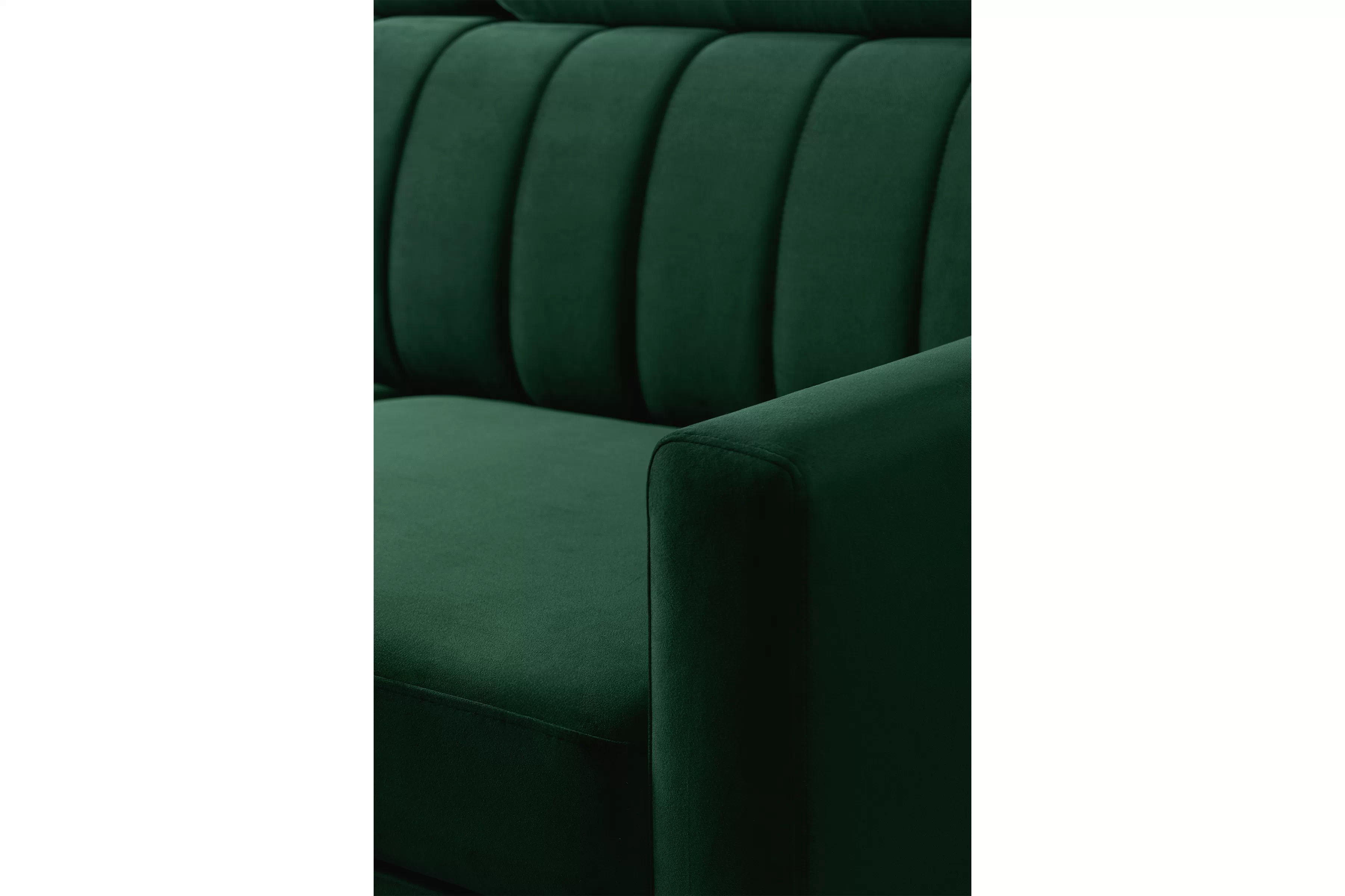 Rohová sedačka Vario s rozkladom univerzálna pravá/ľavá - zelený zamat Bluvel 78 Rohová sedacia súprava Vario s funkciou spánku uniwersalny prawo/Ľavá strana - Zelený velúr Bluvel 78