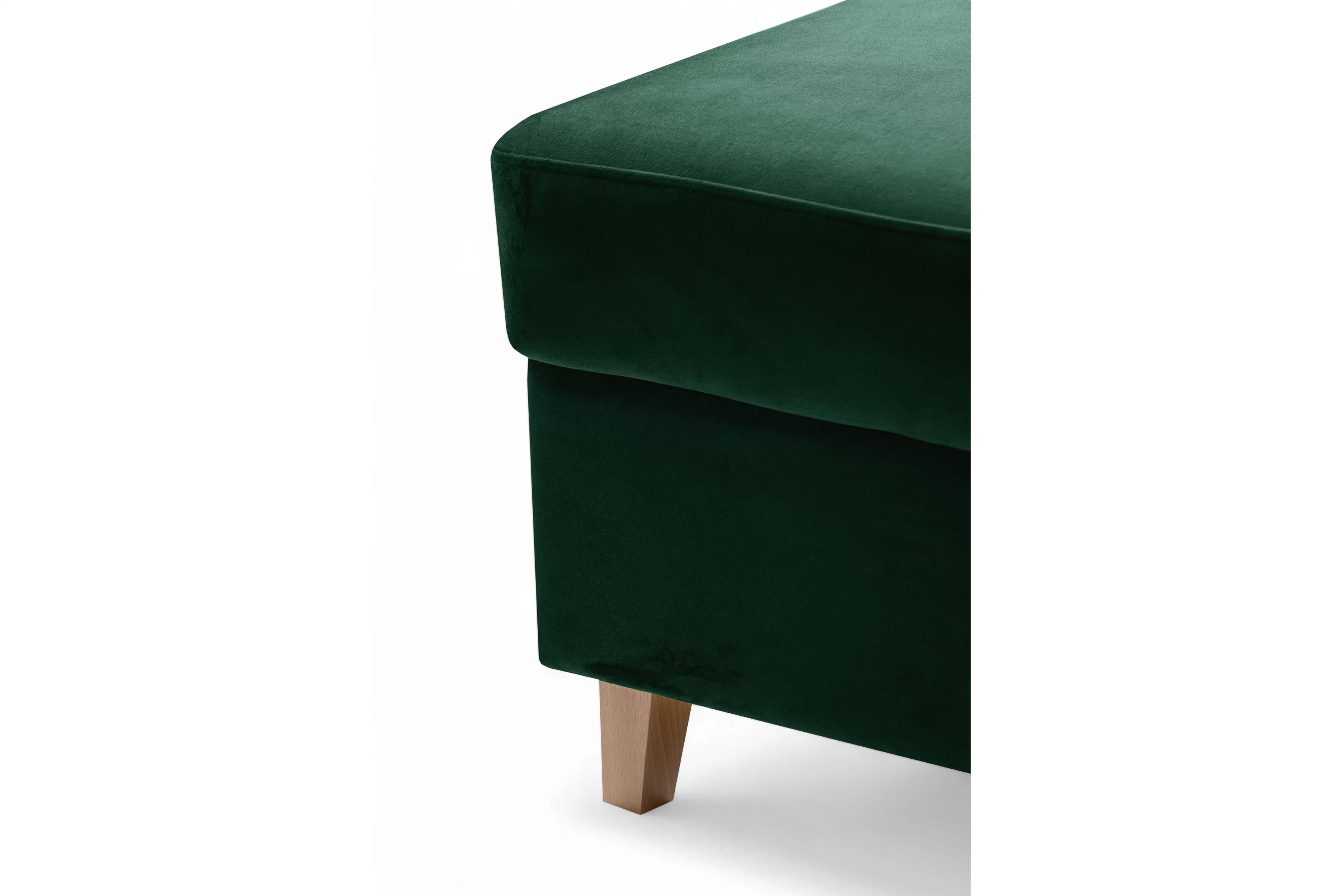 Rohová sedačka Vario s rozkladom univerzálna pravá/ľavá - zelený zamat Bluvel 78 Rohová sedacia súprava Vario s funkciou spánku uniwersalny prawo/Ľavá strana - Zelený velúr Bluvel 78