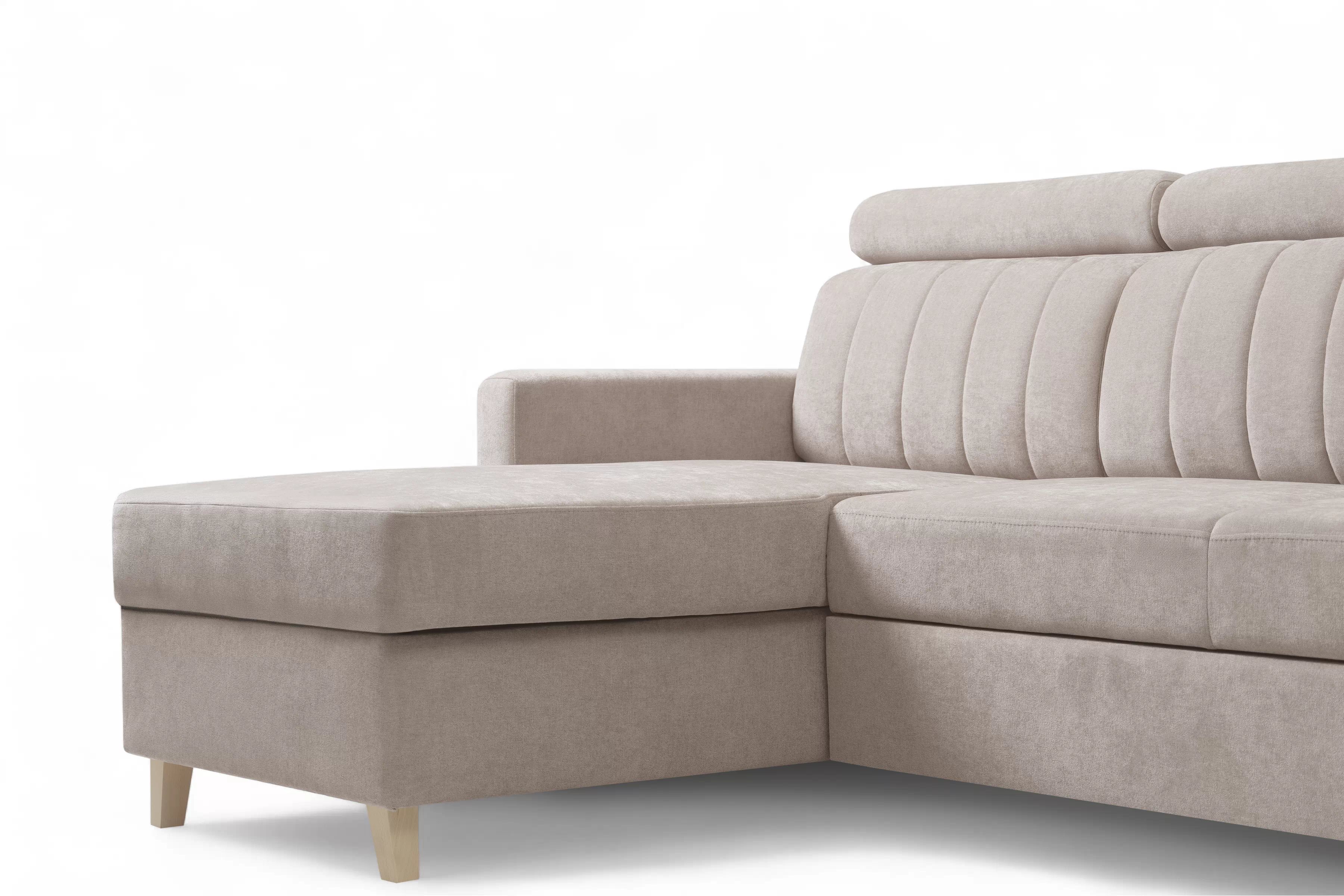 Rozkladacia rohová sedacia súprava Vario univerzálna Rohová sedacia súprava Vario s funkciou spánku uniwersalny prawo/Ľavá strana 